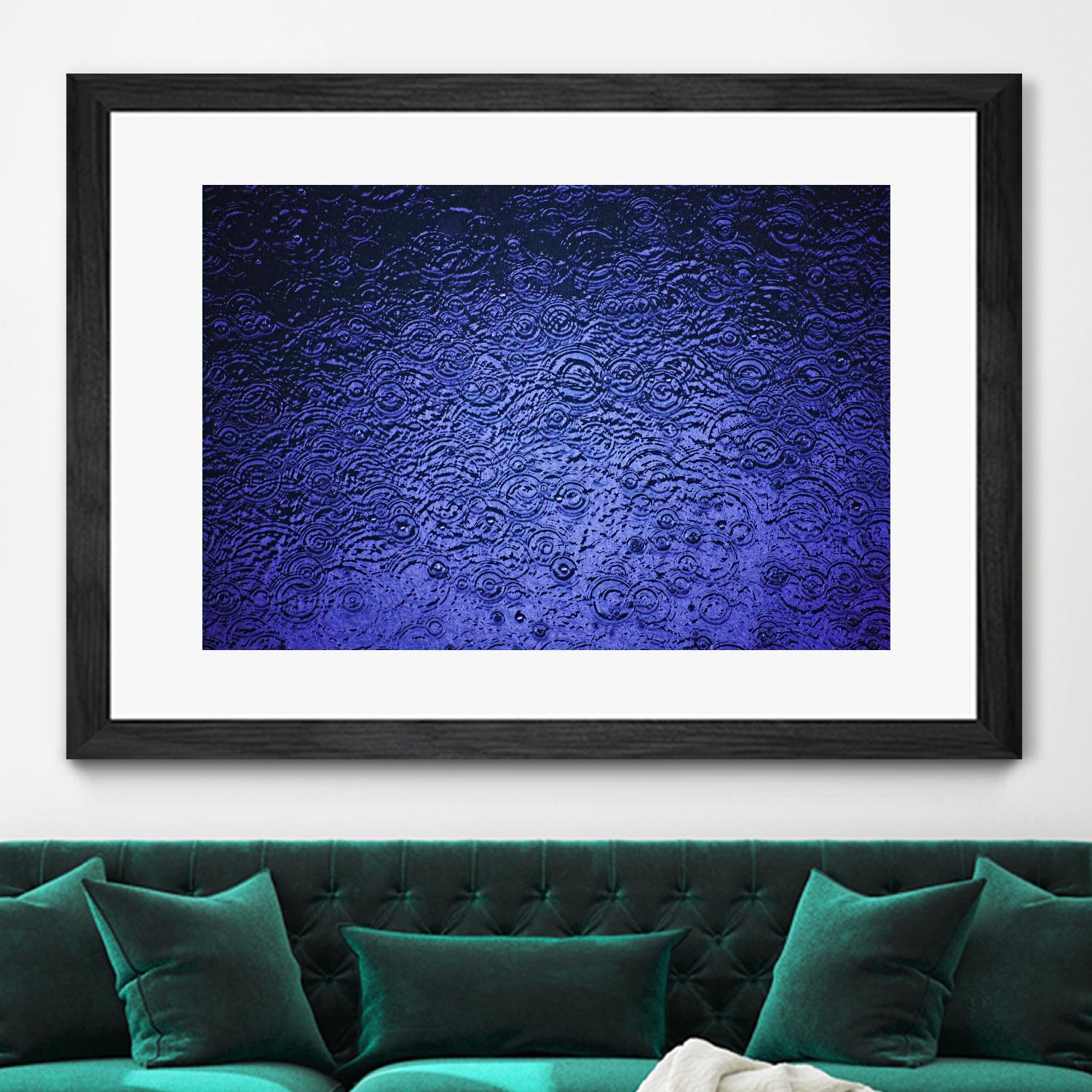 Rain II by Peter Morneau on GIANT ART - black photo art