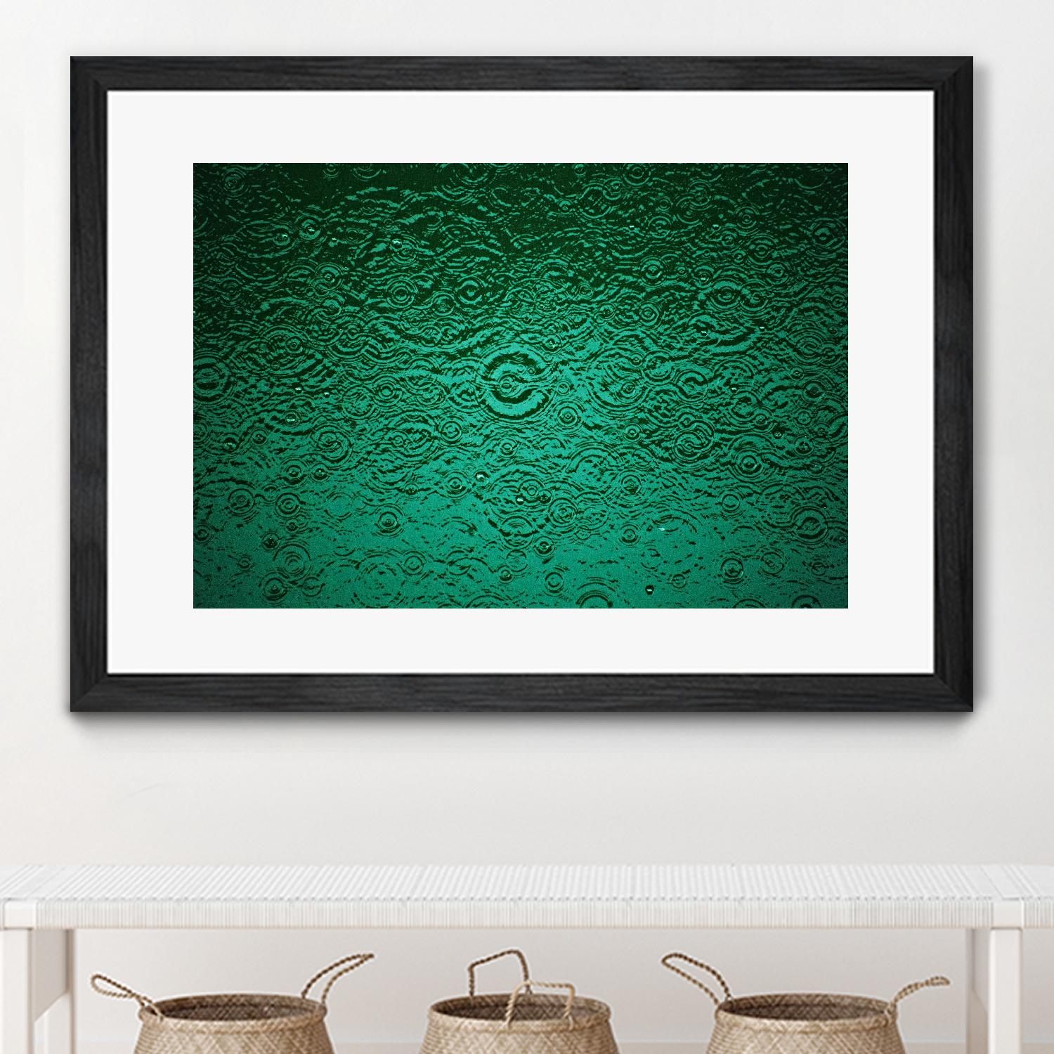 Rain III by Peter Morneau on GIANT ART - black photo art