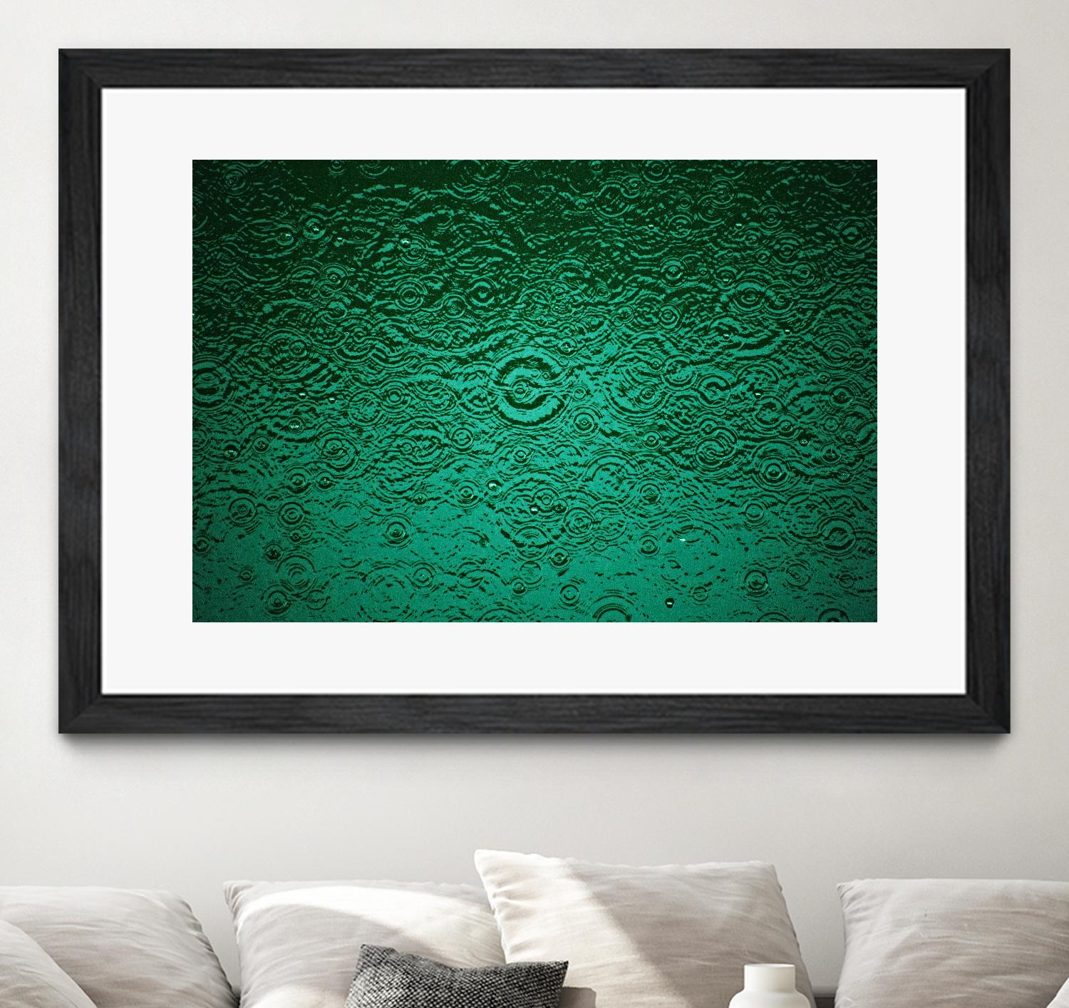 Rain III by Peter Morneau on GIANT ART - black photo art