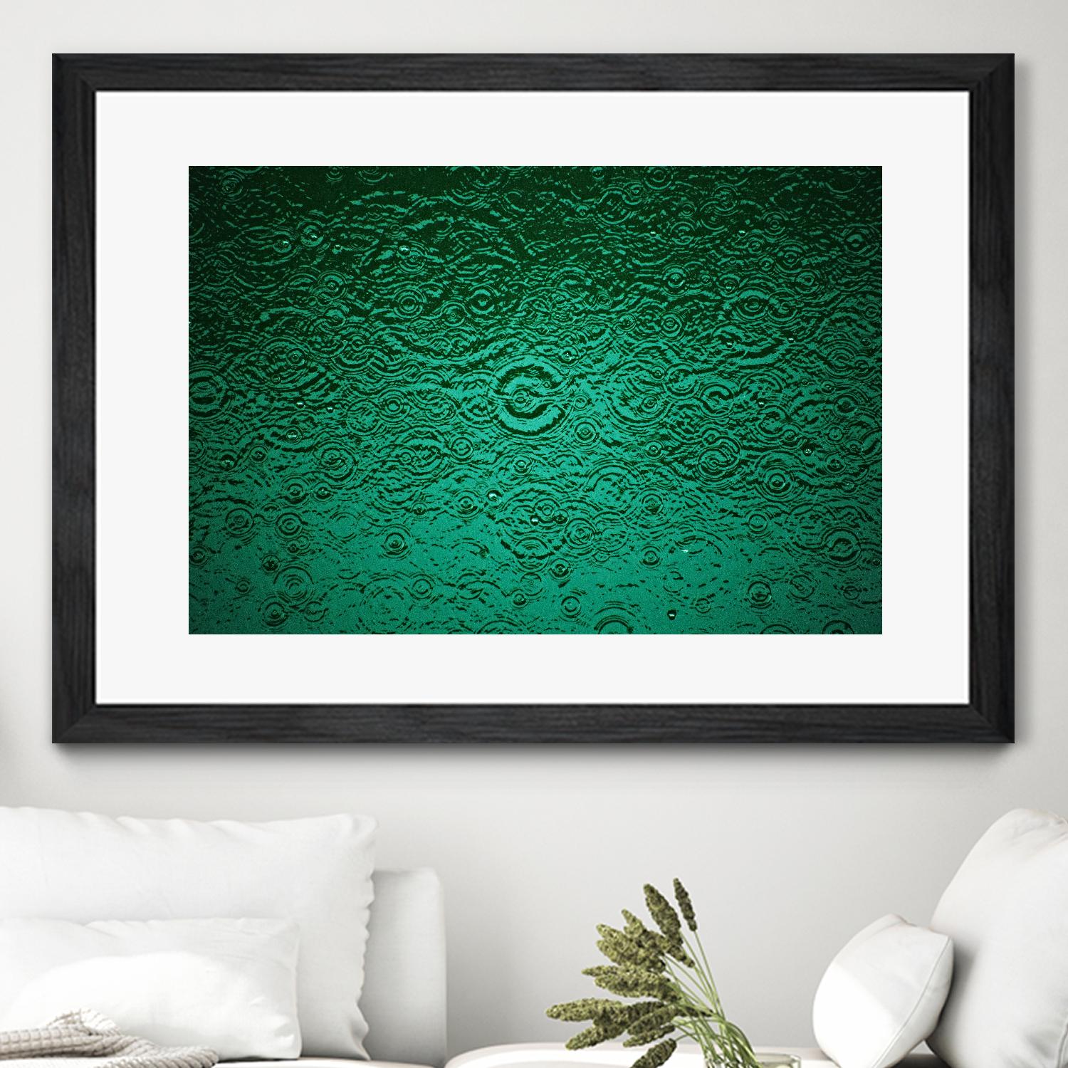 Rain III by Peter Morneau on GIANT ART - black photo art