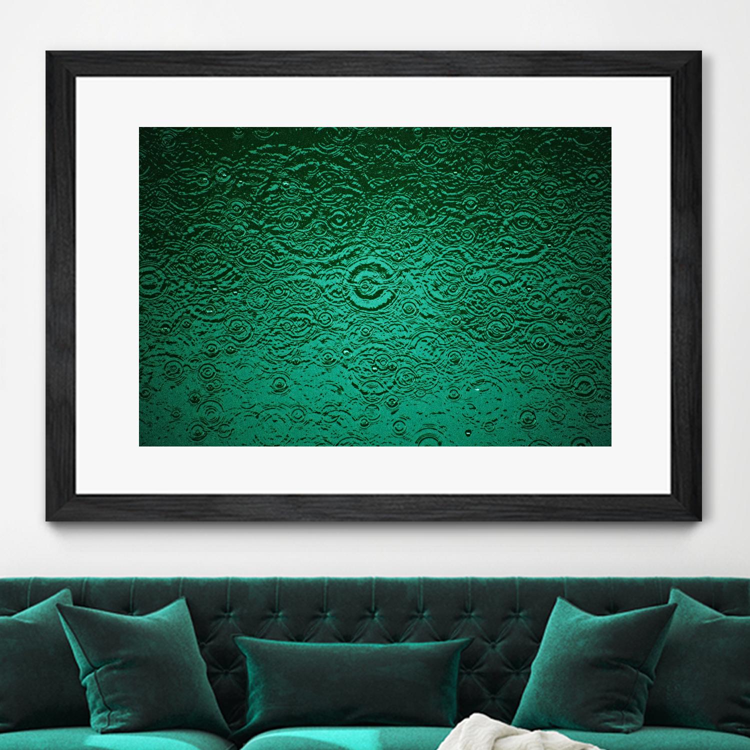 Rain III by Peter Morneau on GIANT ART - black photo art