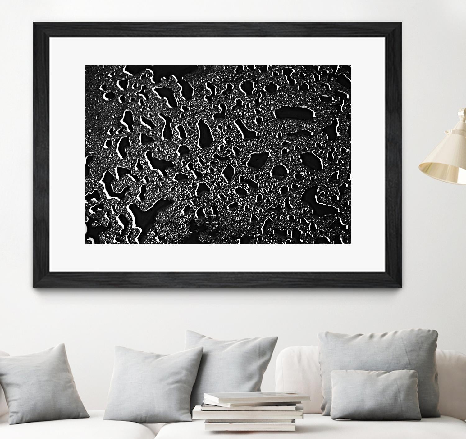 Black water I by Peter Morneau on GIANT ART - grey photo art