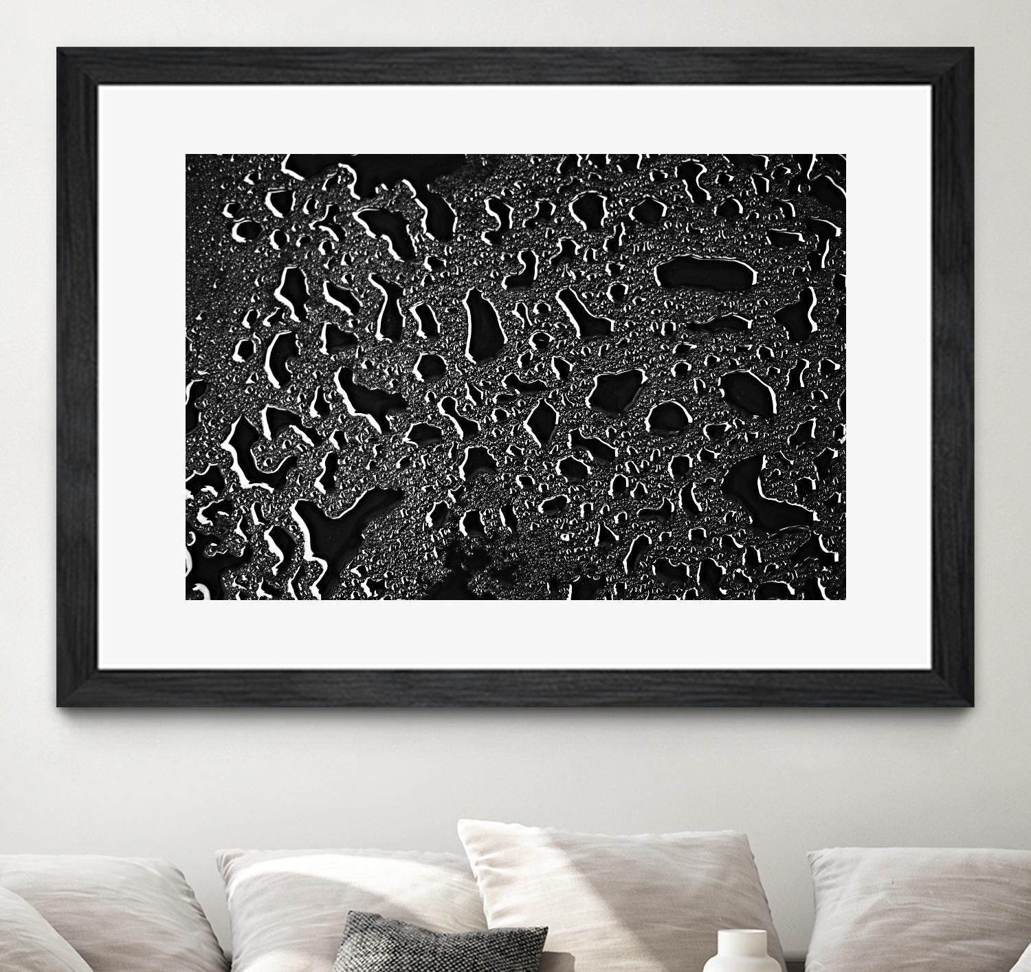 Black water I by Peter Morneau on GIANT ART - grey photo art