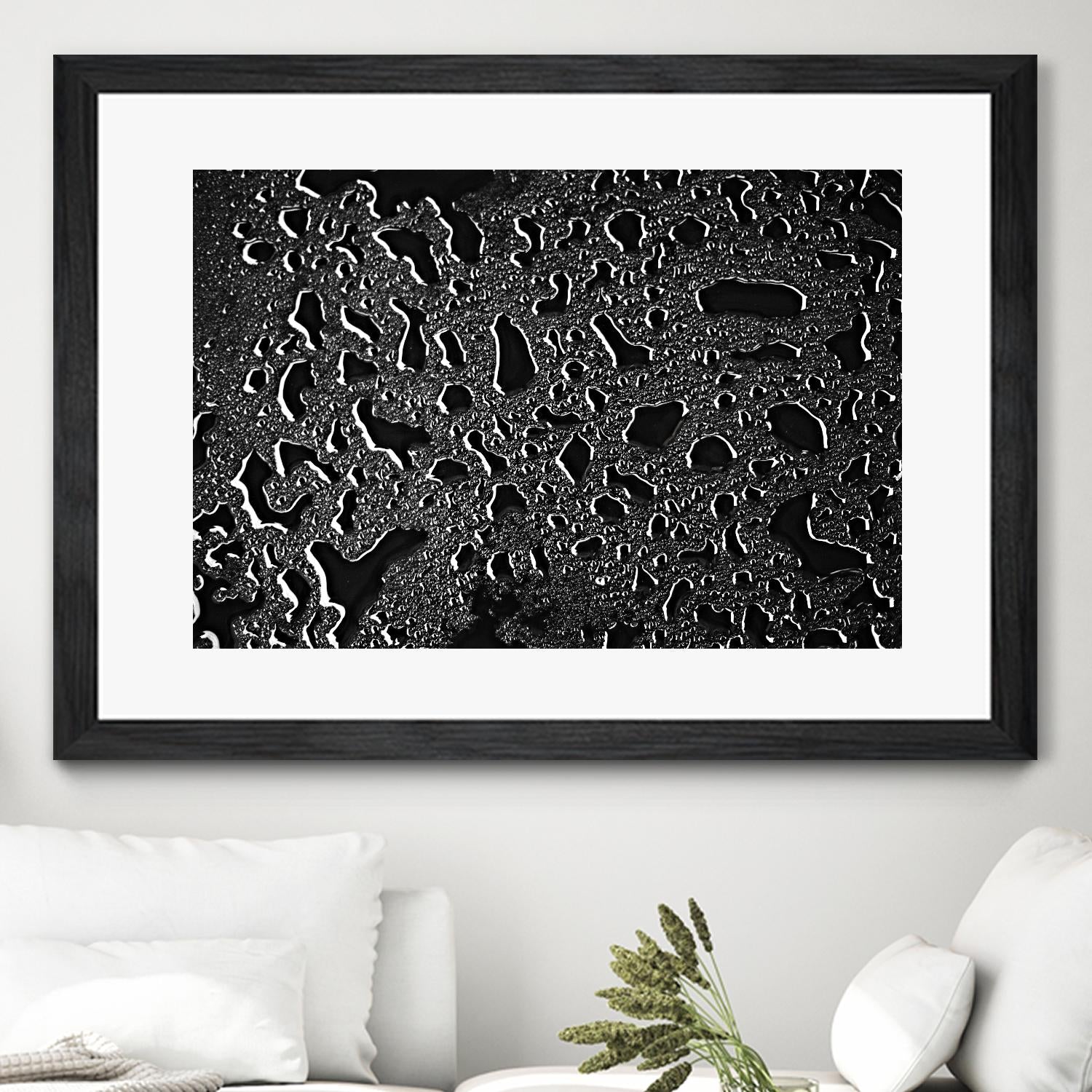 Black water I by Peter Morneau on GIANT ART - grey photo art