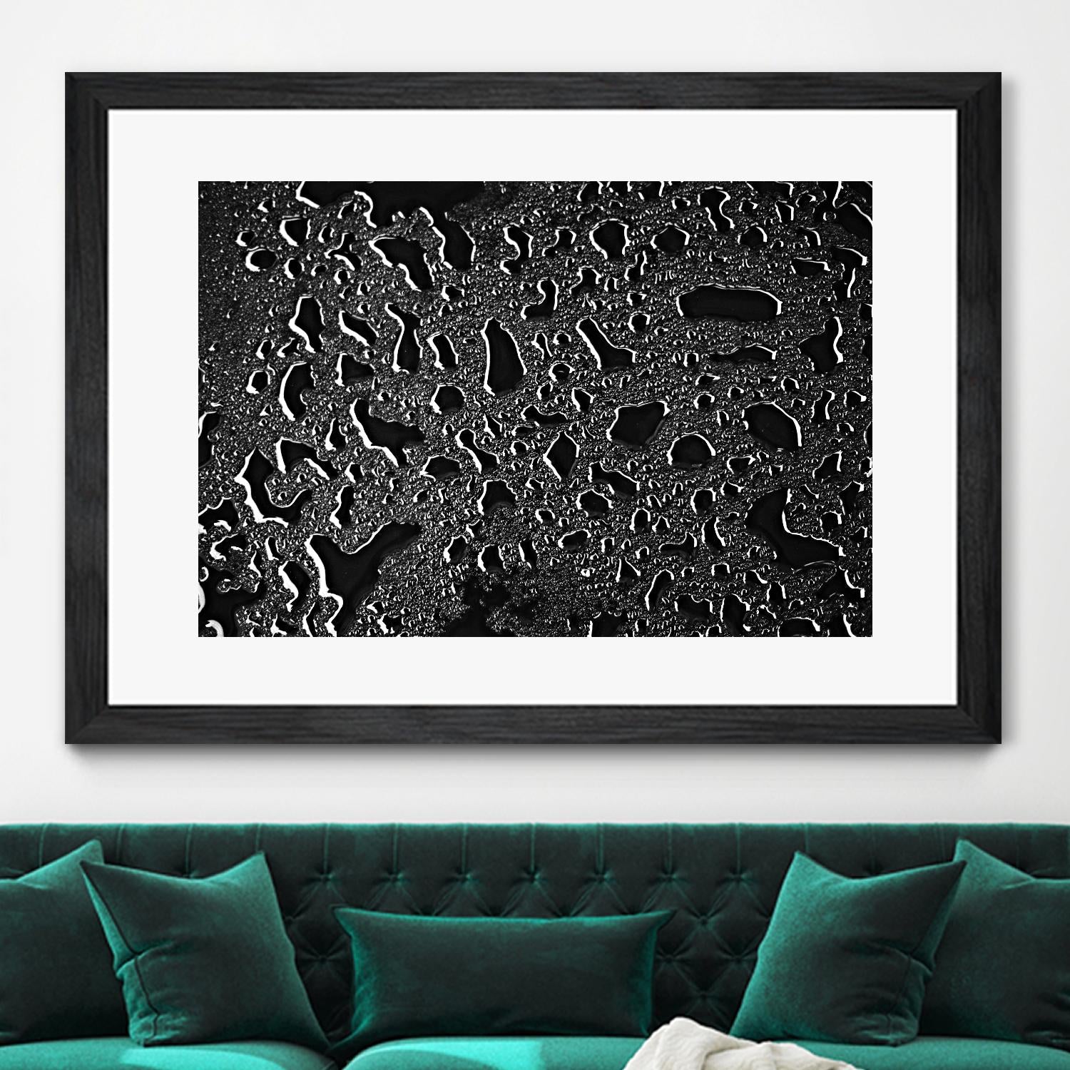 Black water I by Peter Morneau on GIANT ART - grey photo art