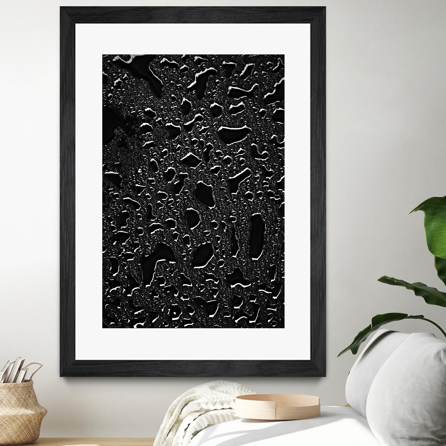 Black water II by Peter Morneau on GIANT ART - grey photo art