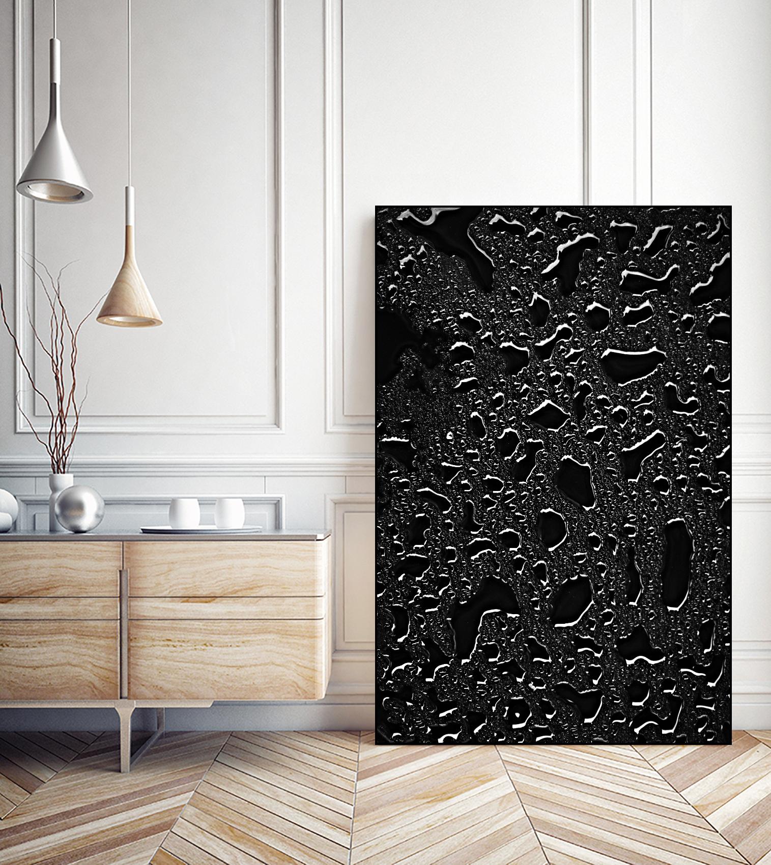 Black water II by Peter Morneau on GIANT ART - grey photo art