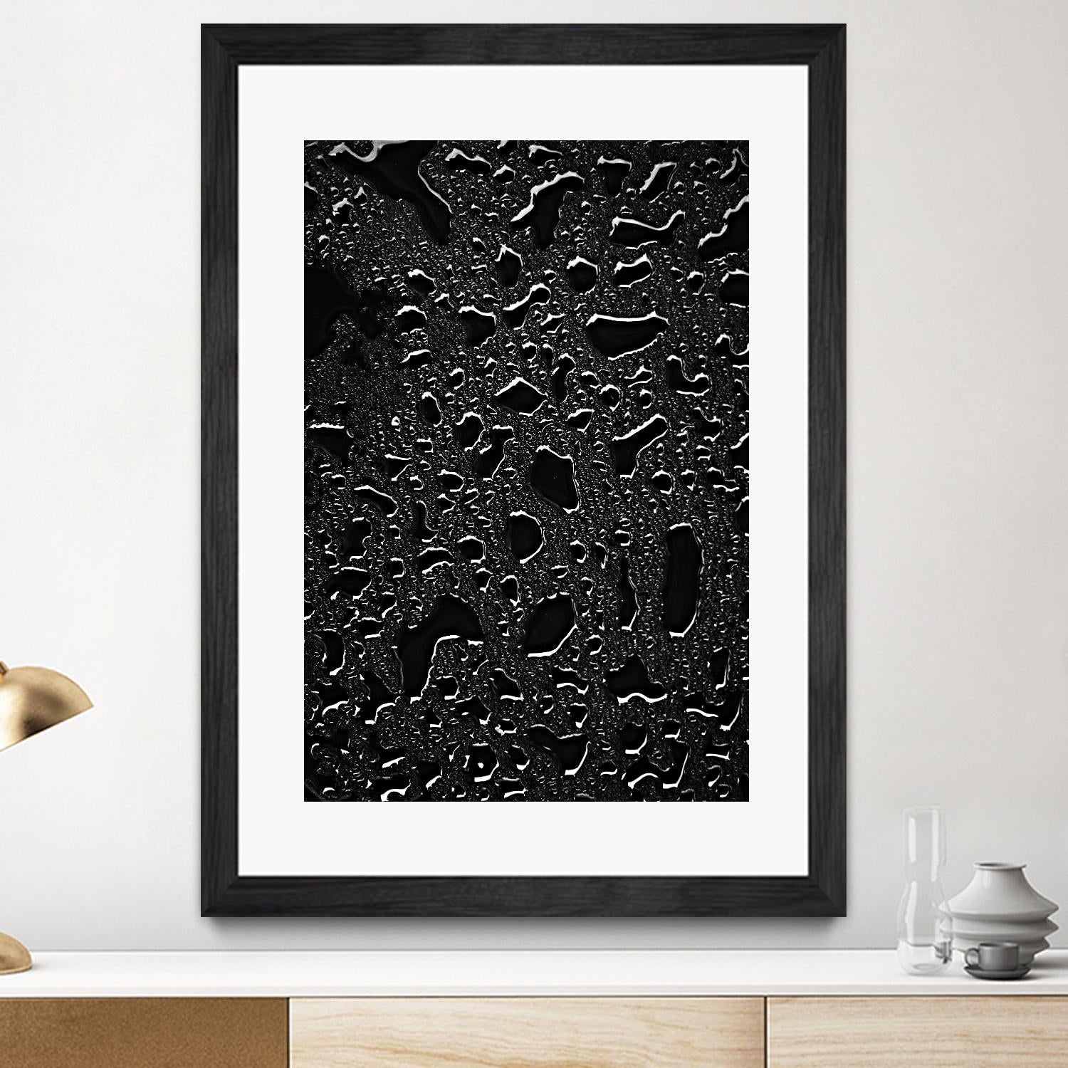 Black water II by Peter Morneau on GIANT ART - grey photo art