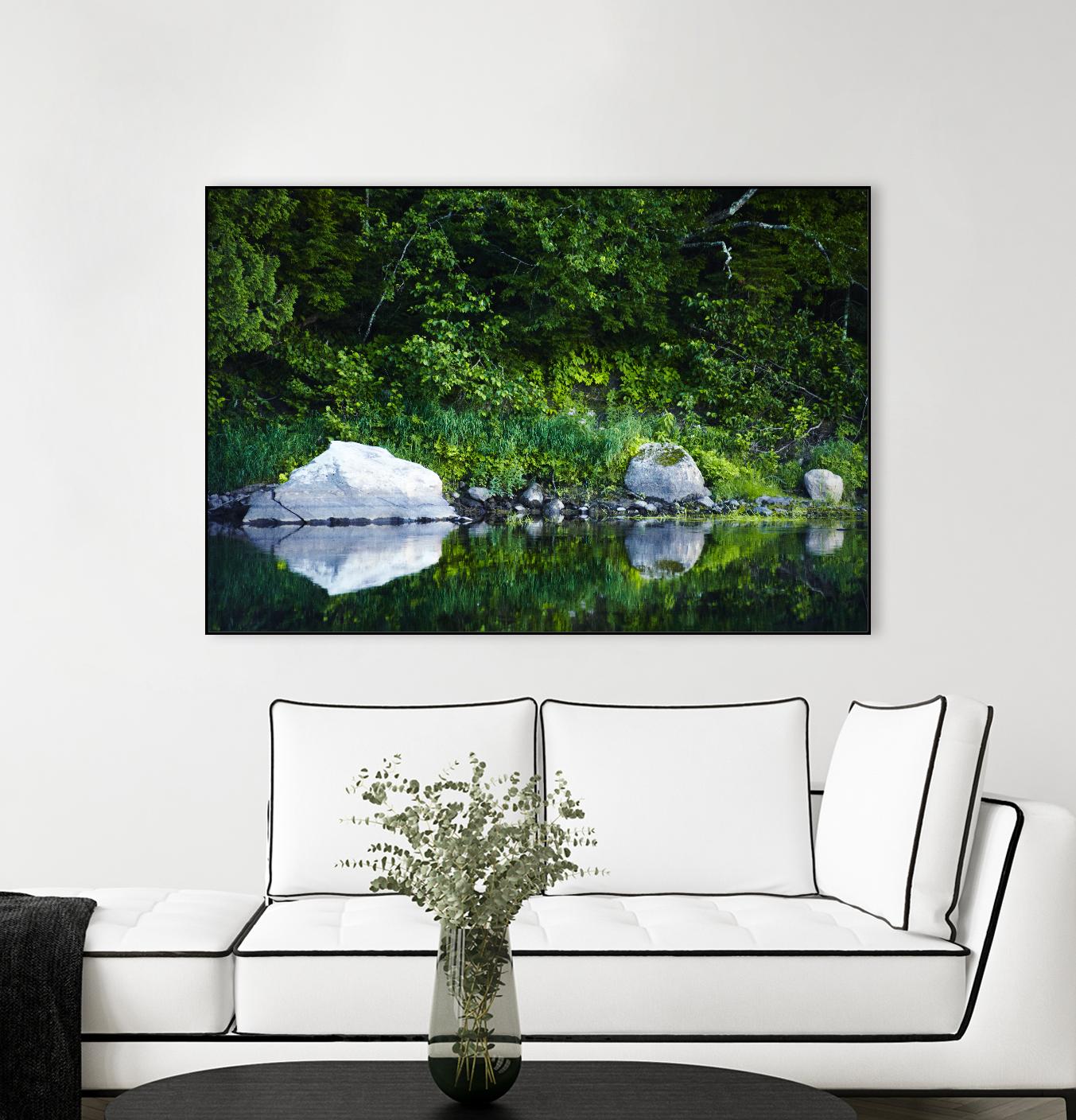 Landscape XIII by Peter Morneau on GIANT ART - grey photo art