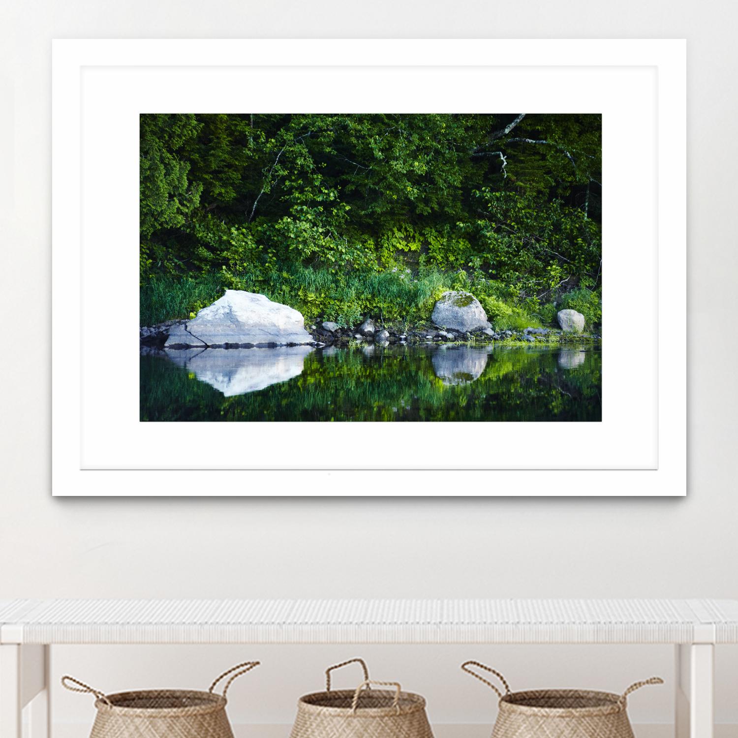 Landscape XIII by Peter Morneau on GIANT ART - grey photo art