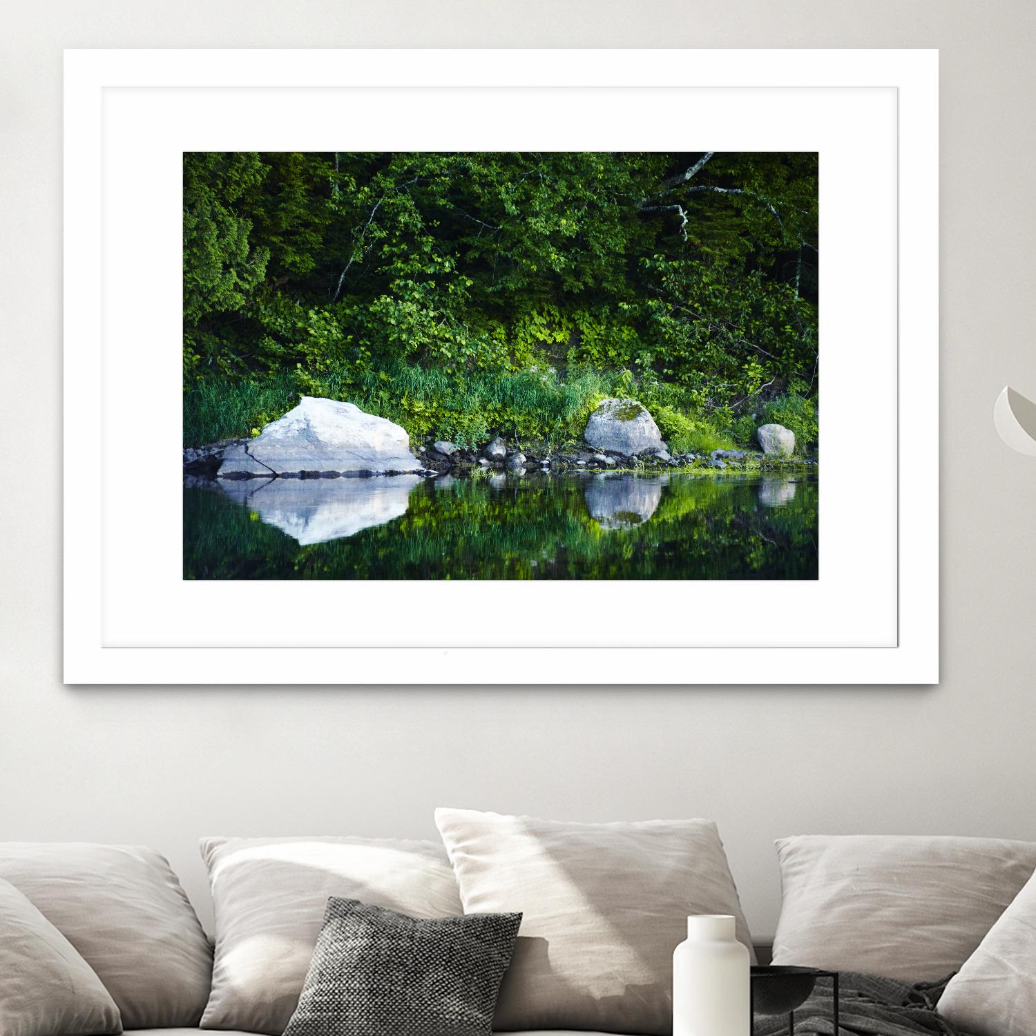 Landscape XIII by Peter Morneau on GIANT ART - grey photo art