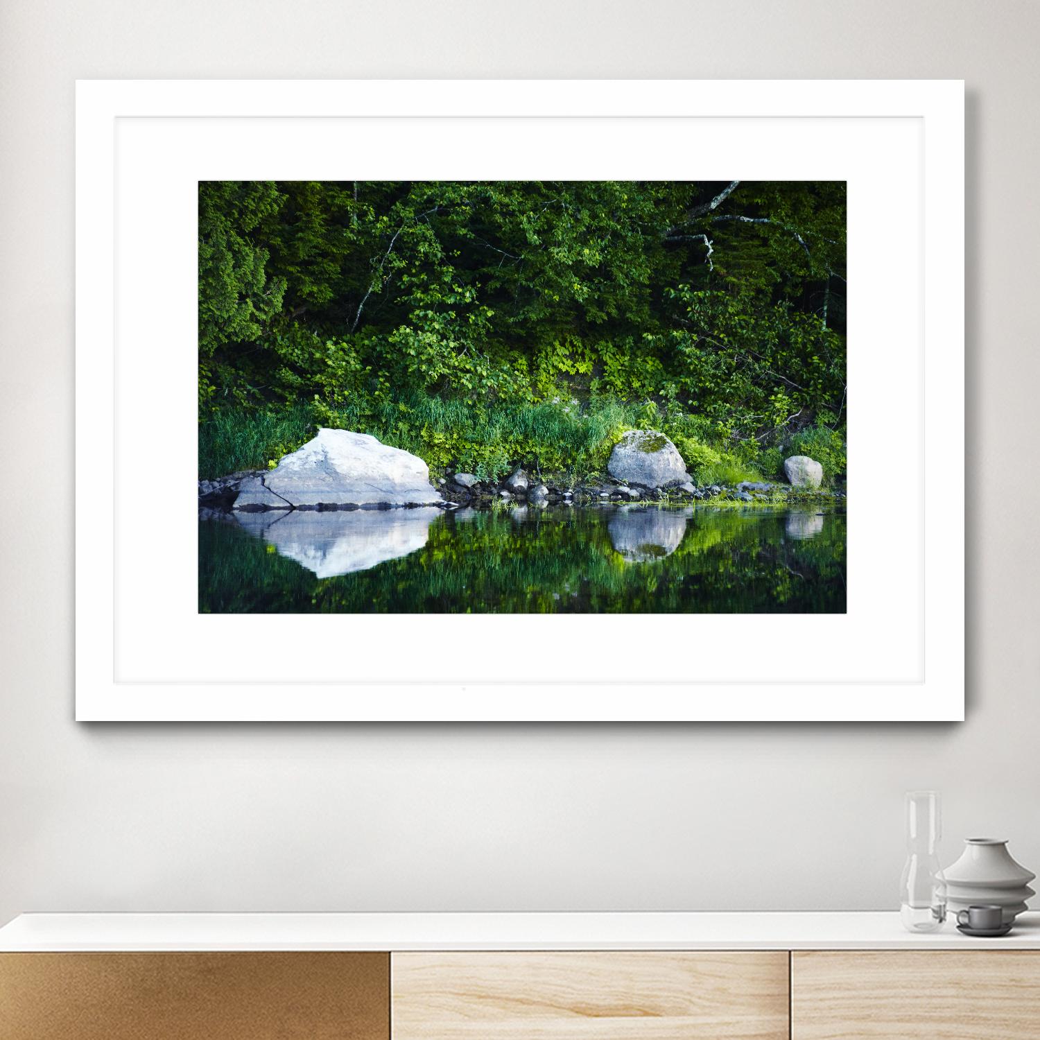 Landscape XIII by Peter Morneau on GIANT ART - grey photo art