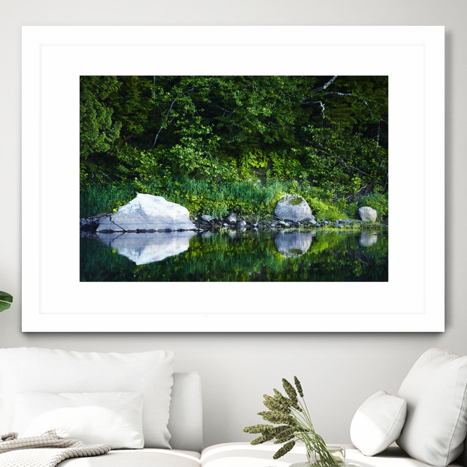 Landscape XIII by Peter Morneau on GIANT ART - grey photo art