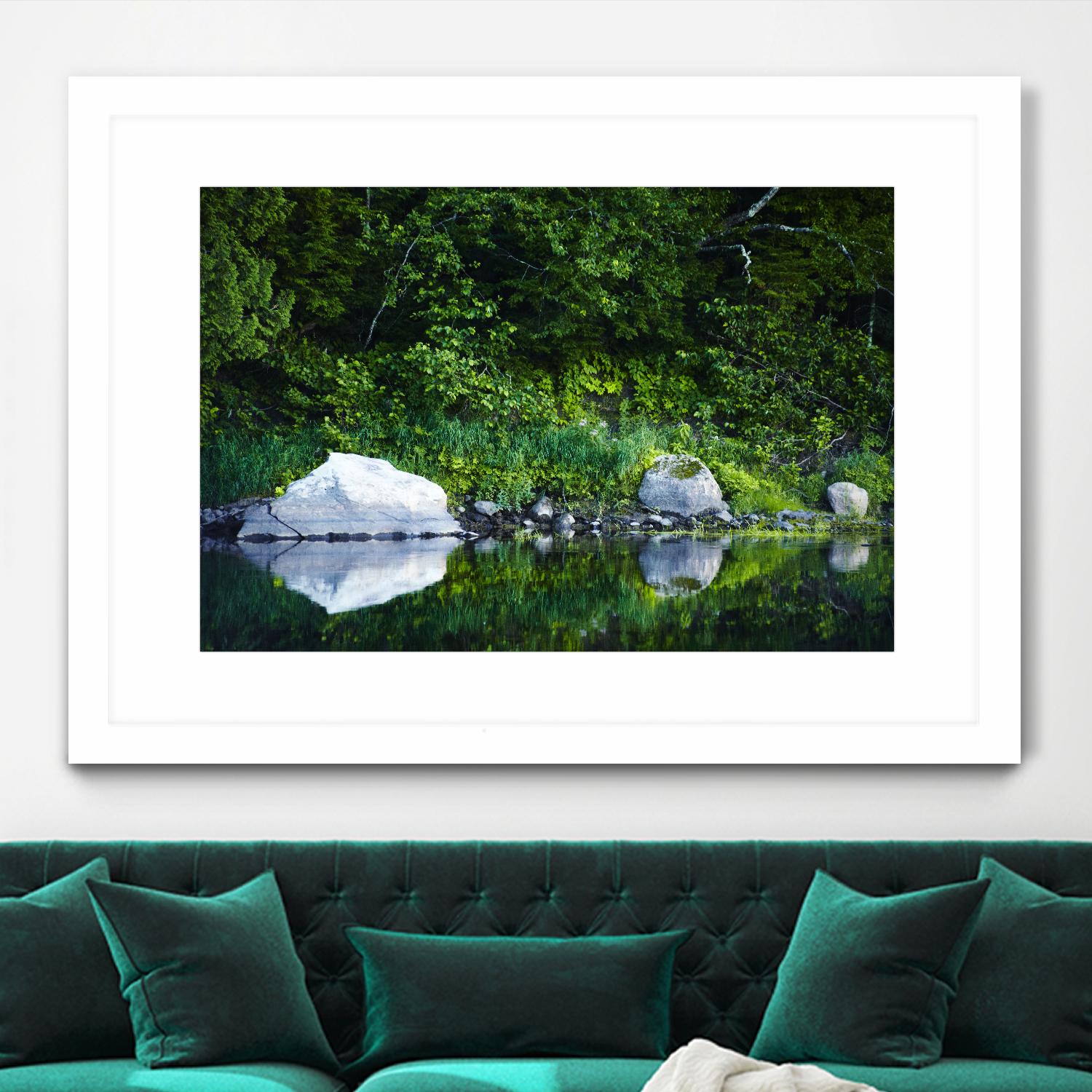 Landscape XIII by Peter Morneau on GIANT ART - grey photo art