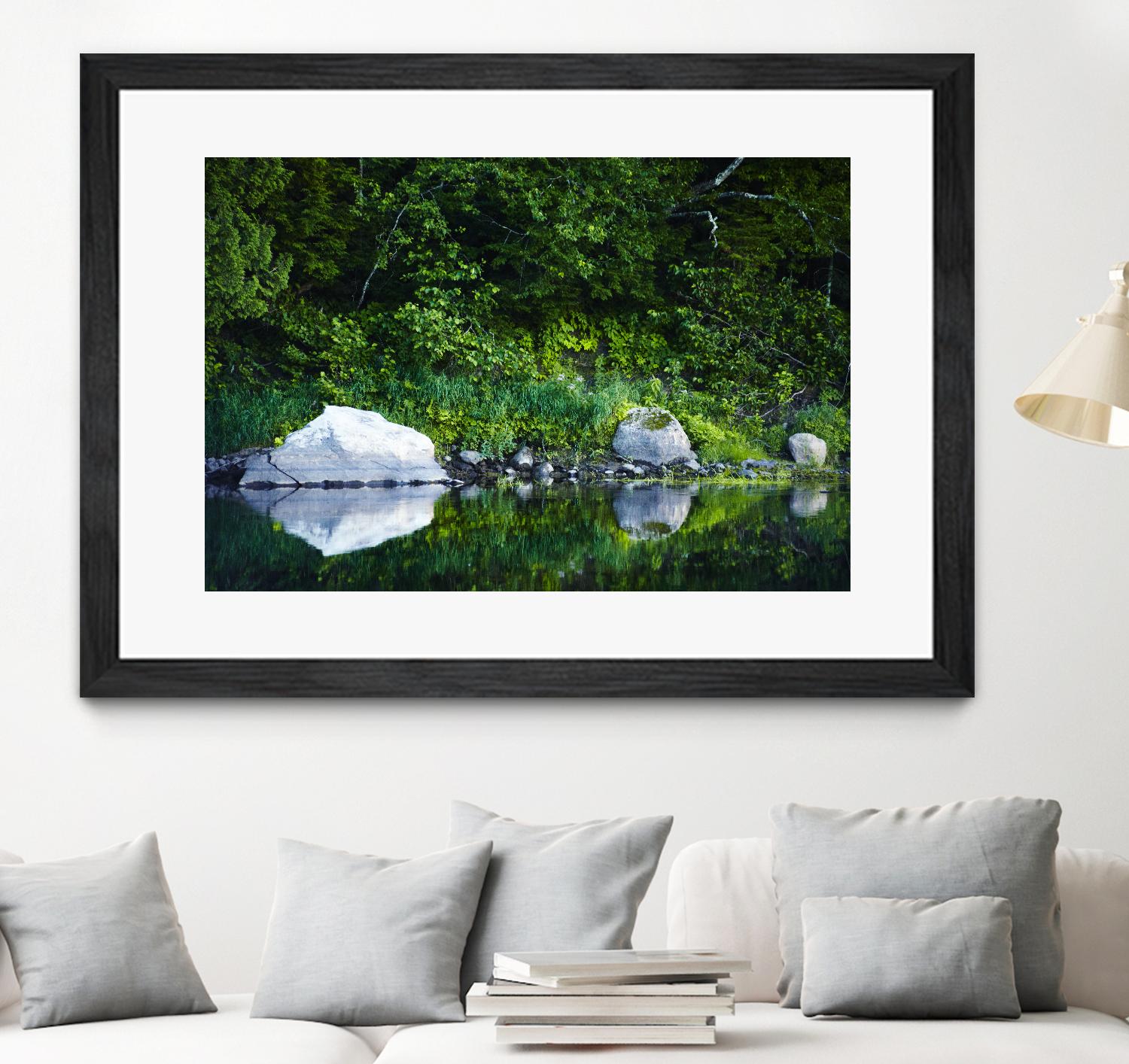 Landscape XIII by Peter Morneau on GIANT ART - grey photo art