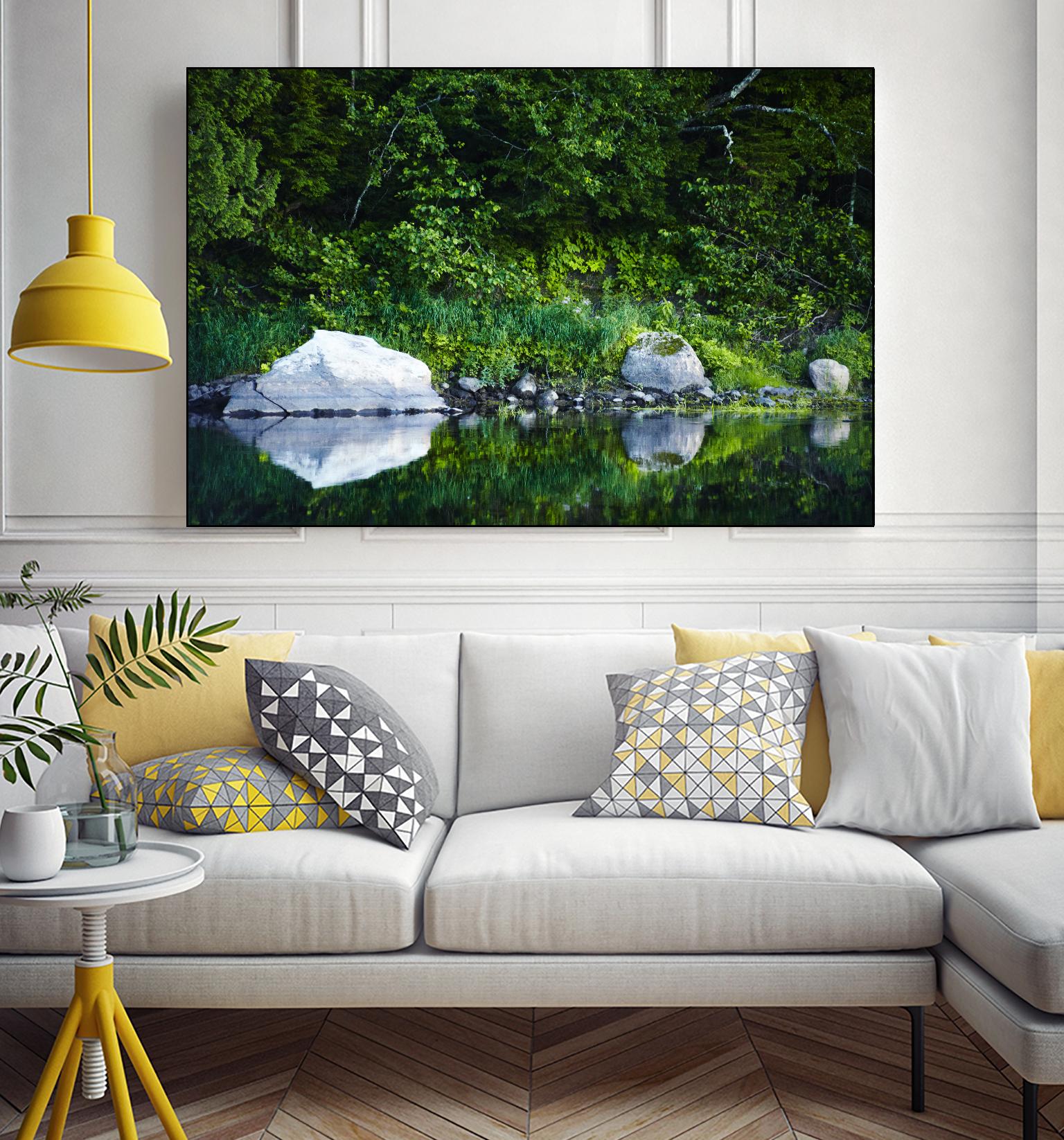 Landscape XIII by Peter Morneau on GIANT ART - grey photo art