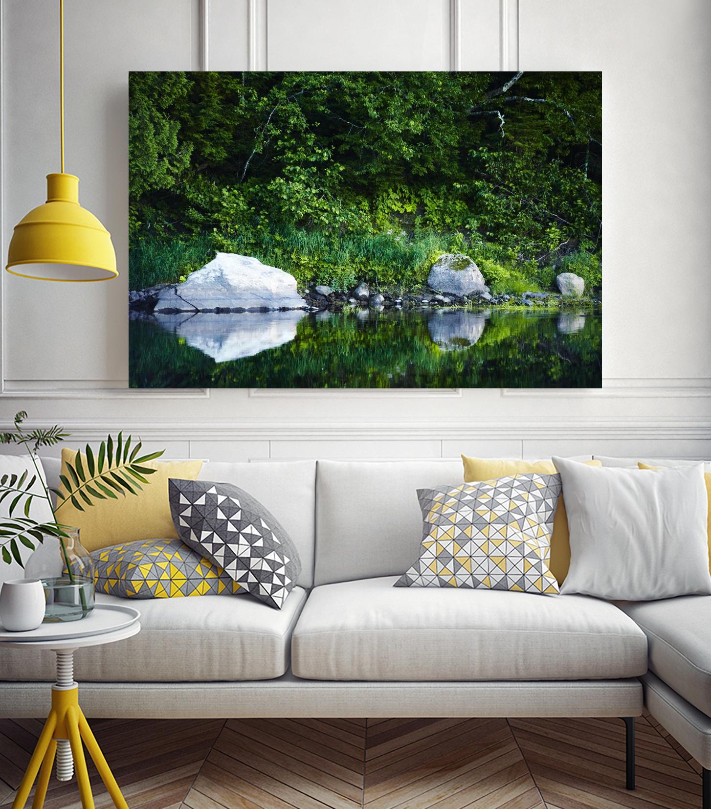 Landscape XIII by Peter Morneau on GIANT ART - grey photo art