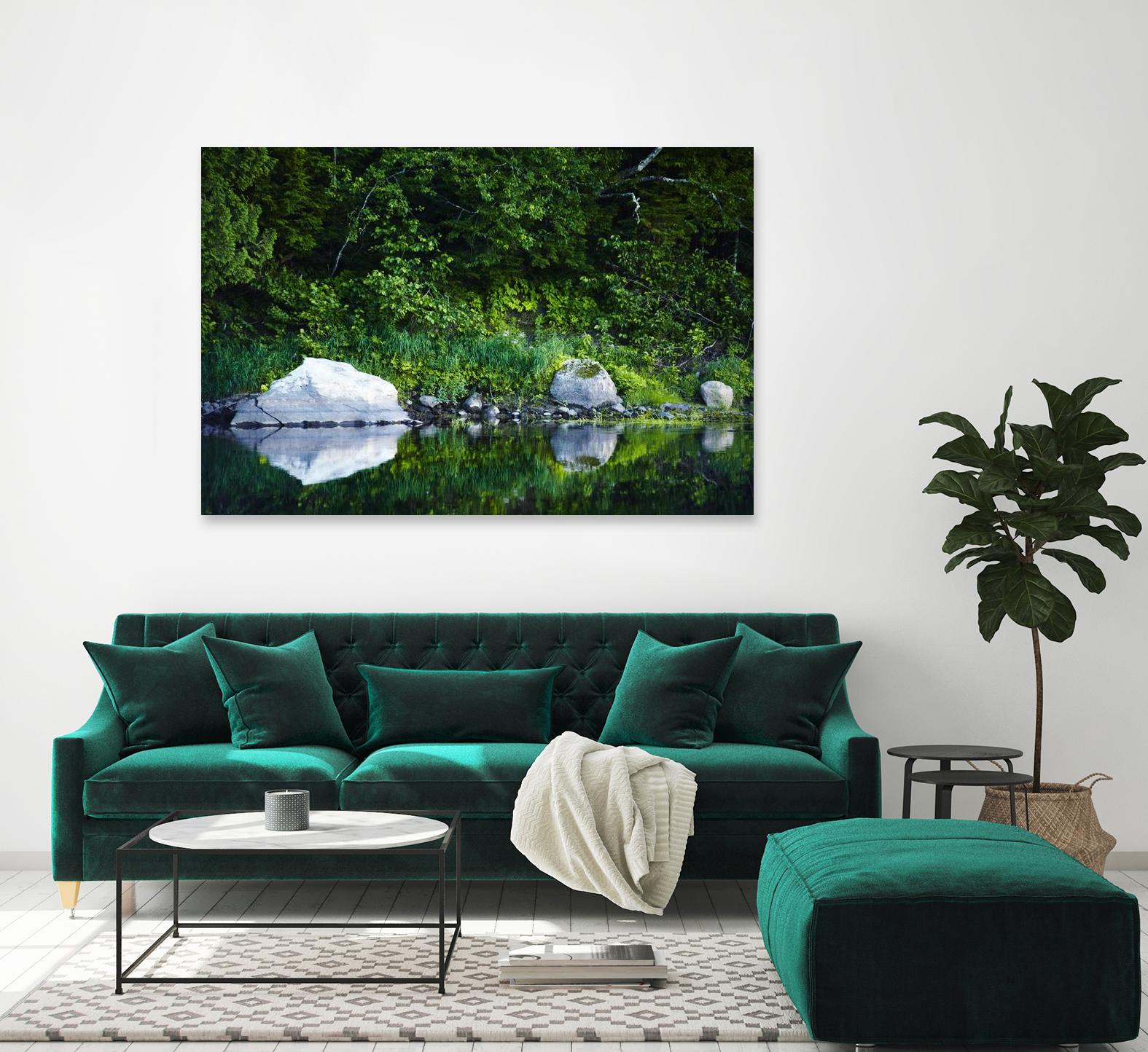 Landscape XIII by Peter Morneau on GIANT ART - grey photo art