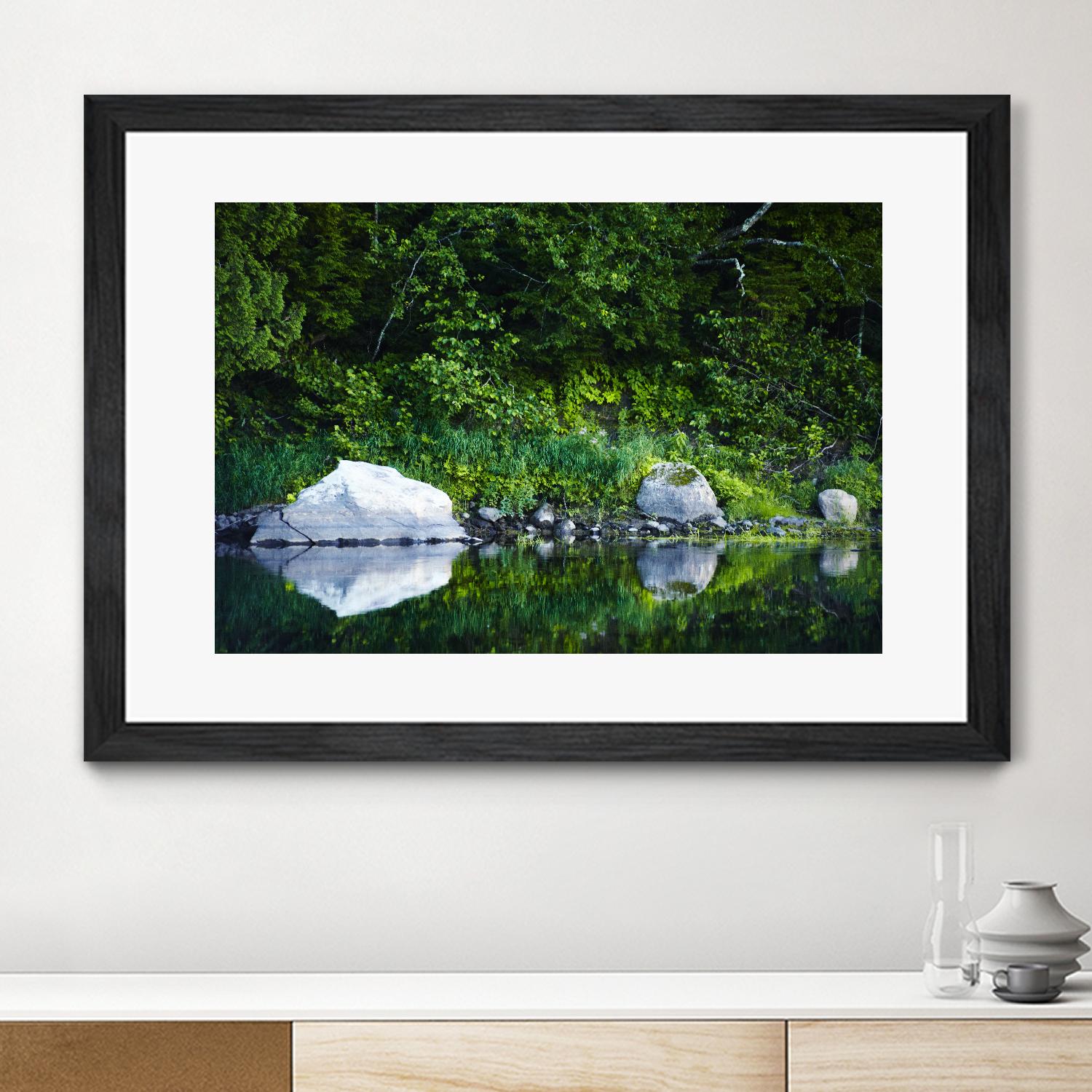 Landscape XIII by Peter Morneau on GIANT ART - grey photo art