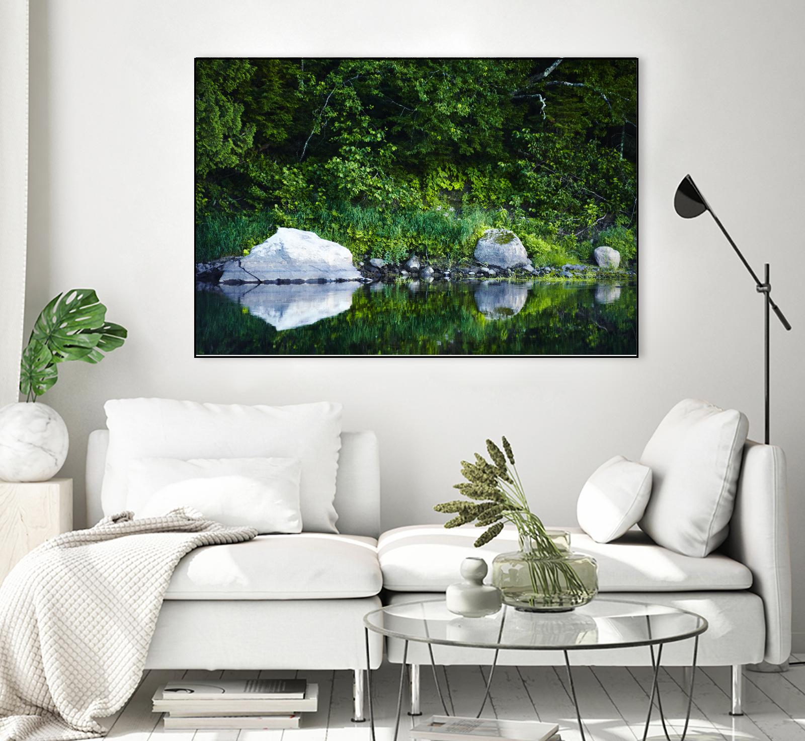 Landscape XIII by Peter Morneau on GIANT ART - grey photo art