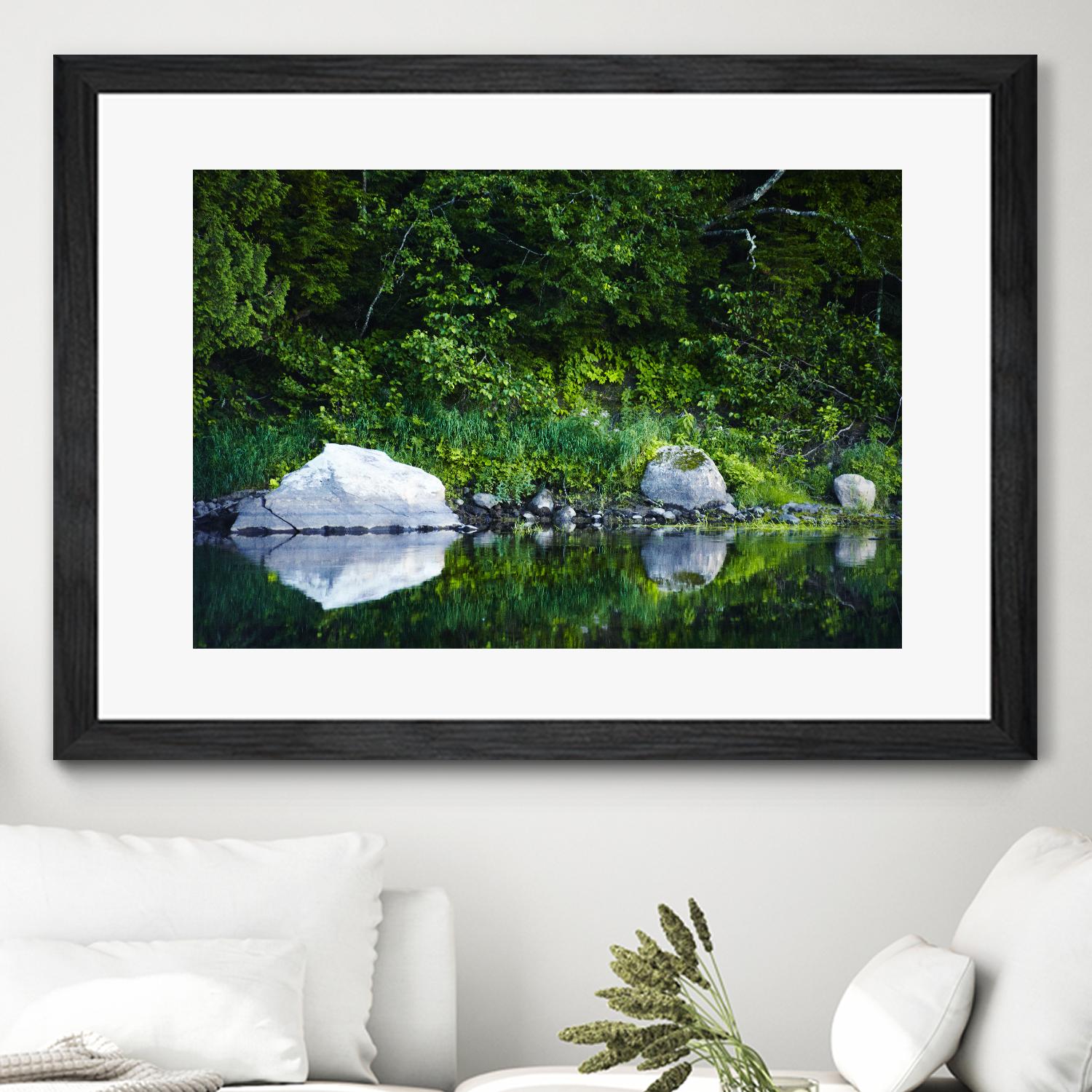 Landscape XIII by Peter Morneau on GIANT ART - grey photo art