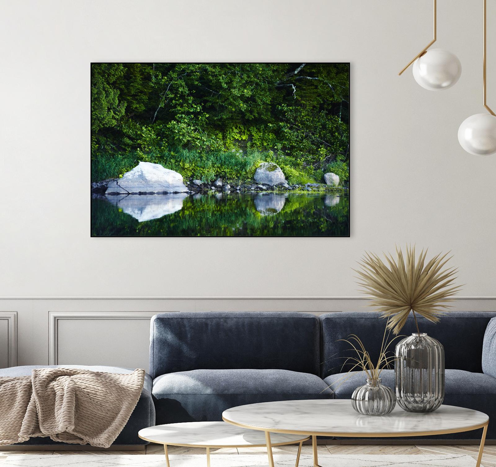 Landscape XIII by Peter Morneau on GIANT ART - grey photo art