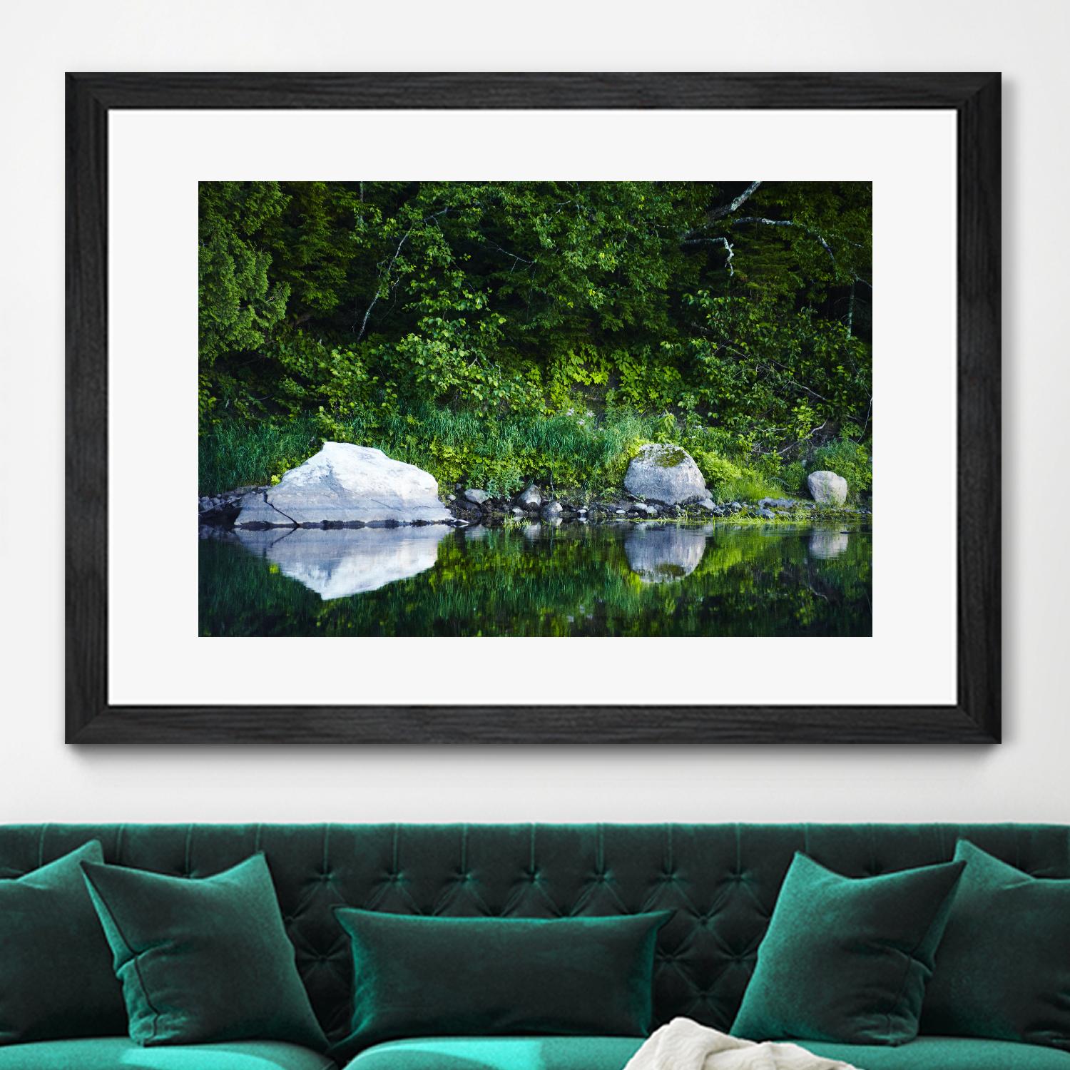 Landscape XIII by Peter Morneau on GIANT ART - grey photo art