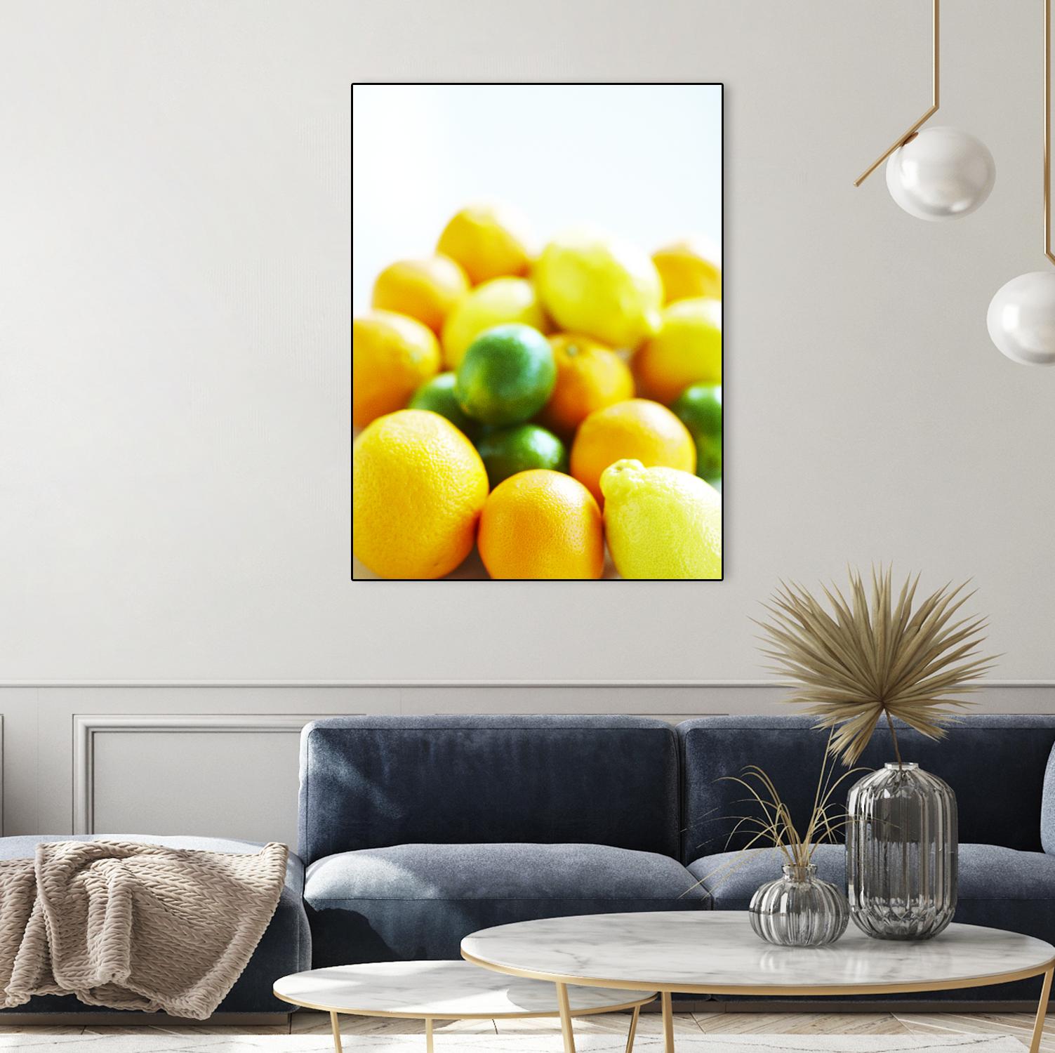 Lemons by Peter Morneau on GIANT ART - yellow photo art