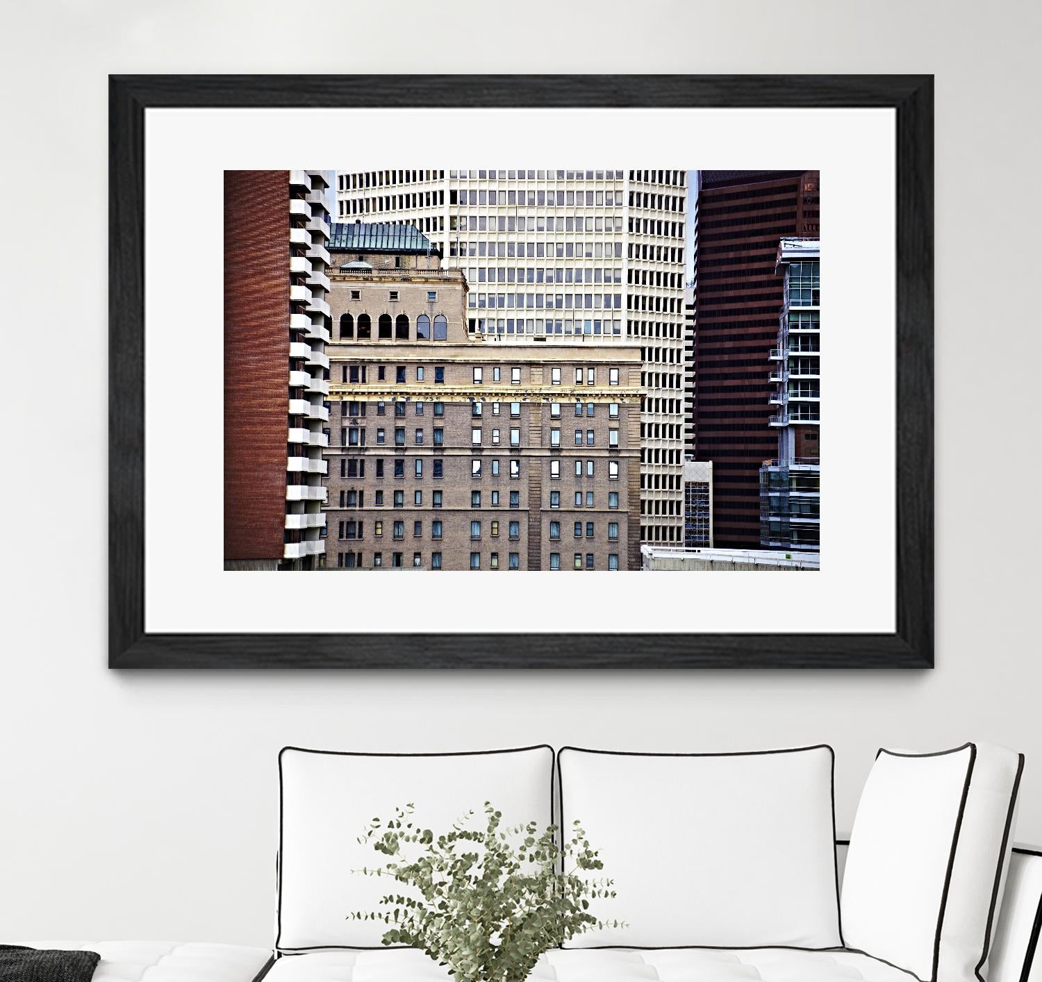 Buildings I by Peter Morneau on GIANT ART - brown photography artistes du québec