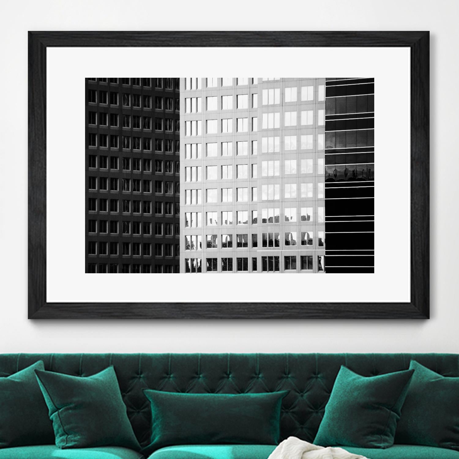 Buildings IX by Peter Morneau on GIANT ART - white photo art