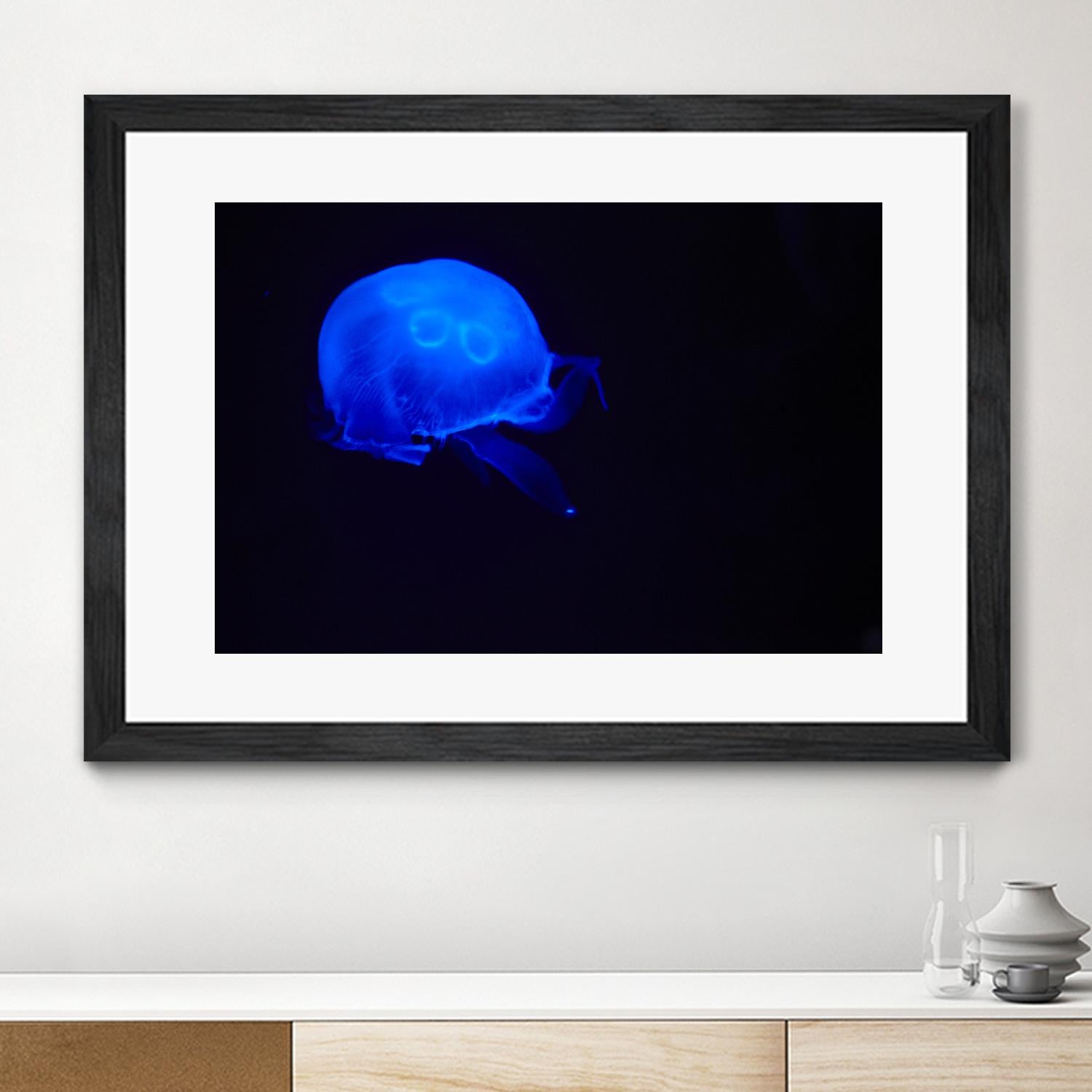 Blue and black III by Peter Morneau on GIANT ART - black photo art