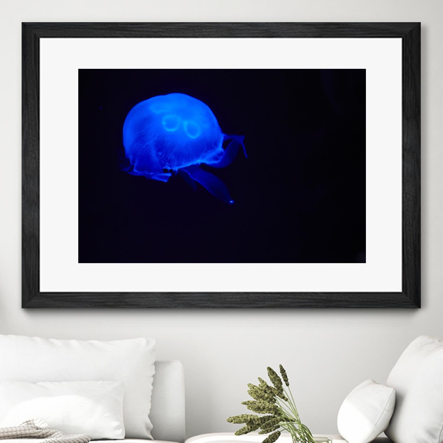 Blue and black III by Peter Morneau on GIANT ART - black photo art