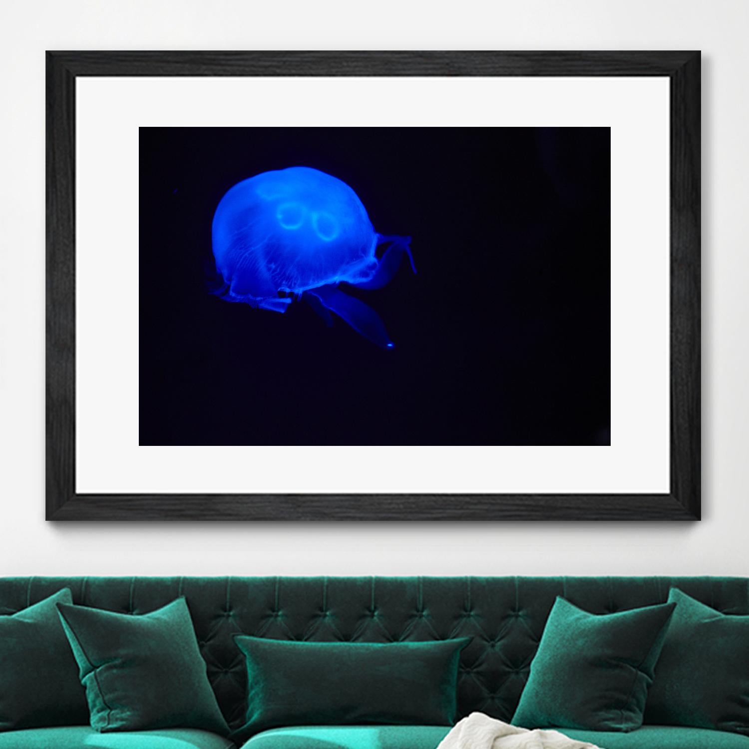 Blue and black III by Peter Morneau on GIANT ART - black photo art