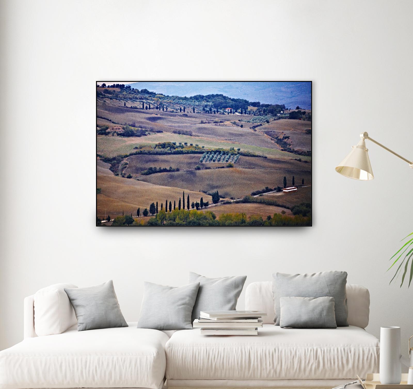 Landscape XIX by Peter Morneau on GIANT ART - blue photo art