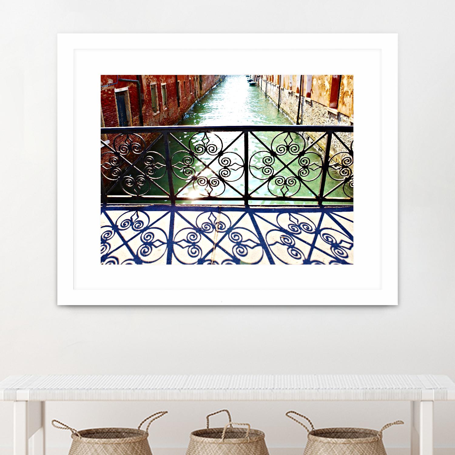 Bridge by Peter Morneau on GIANT ART - orange photo art