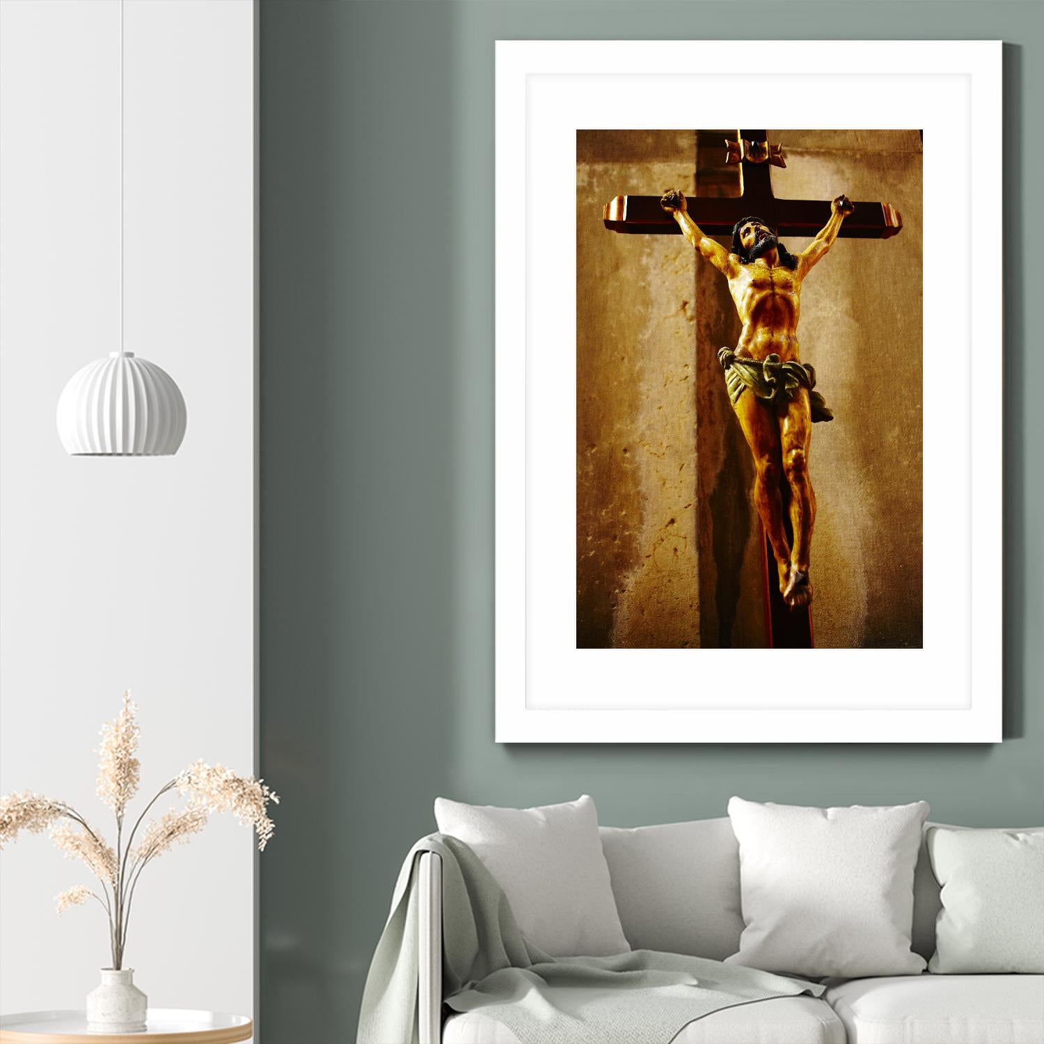 Cross II by Peter Morneau on GIANT ART - brown photo art