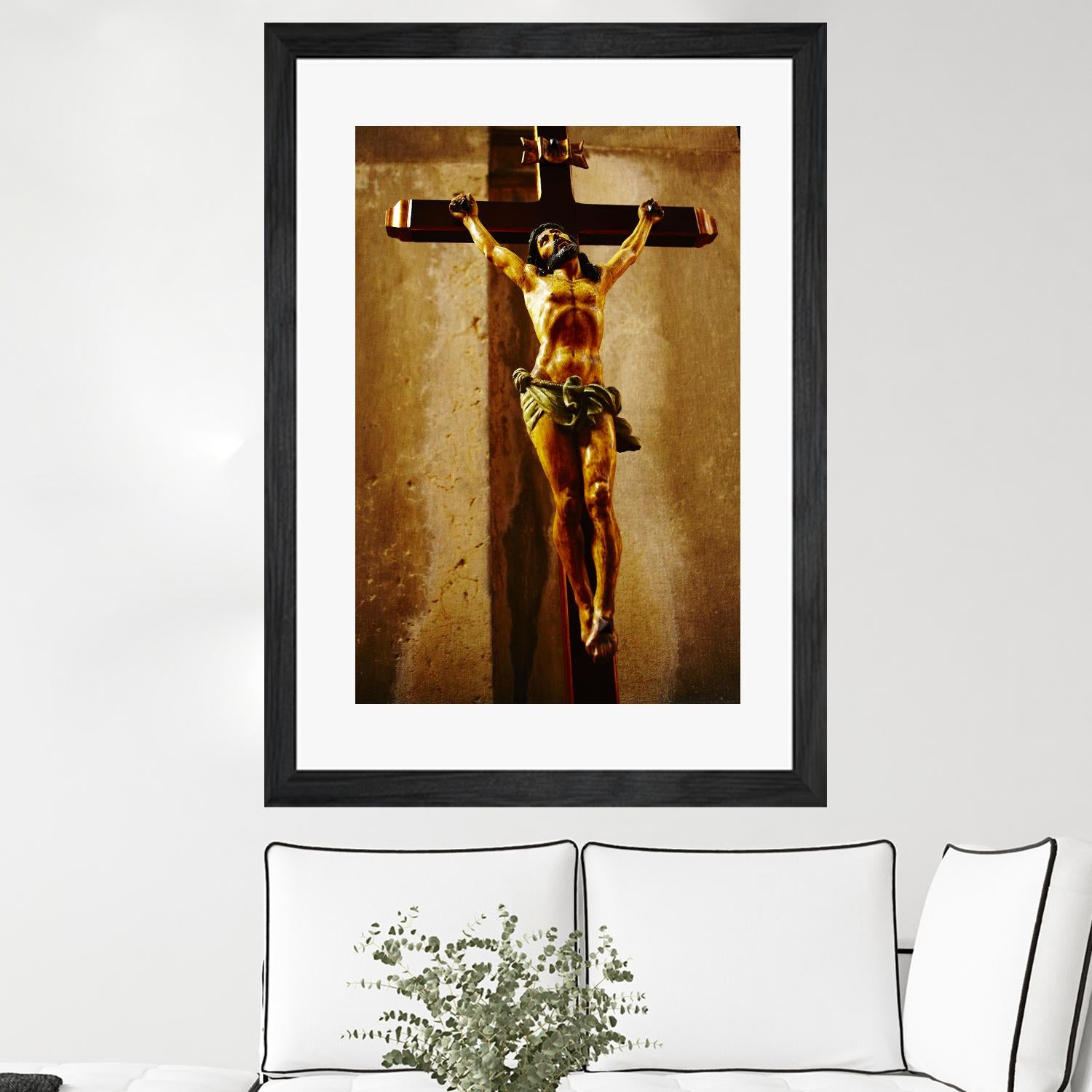 Cross II by Peter Morneau on GIANT ART - brown photo art