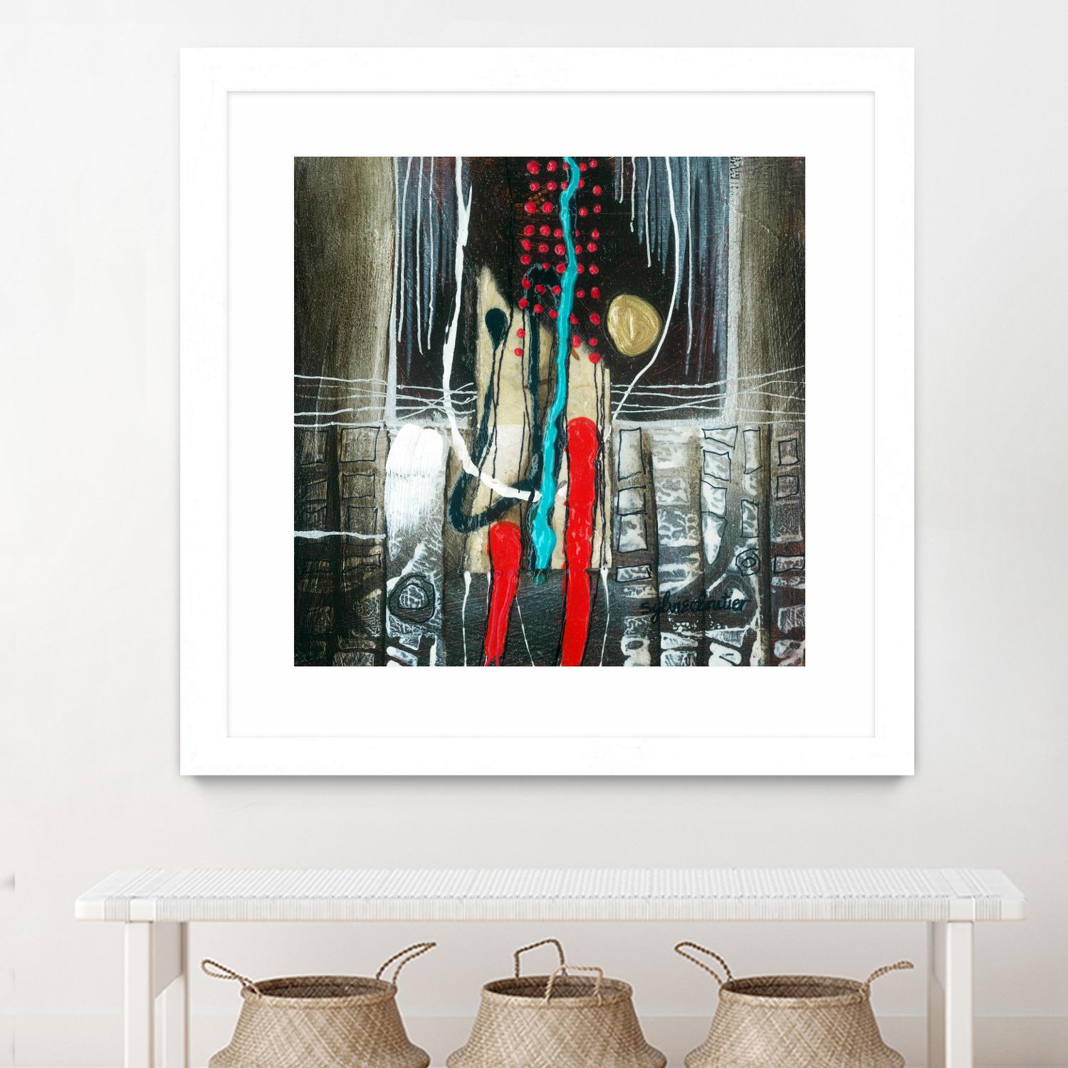 La broue dans l'toupet by Sylvie Cloutier on GIANT ART - brown abstract