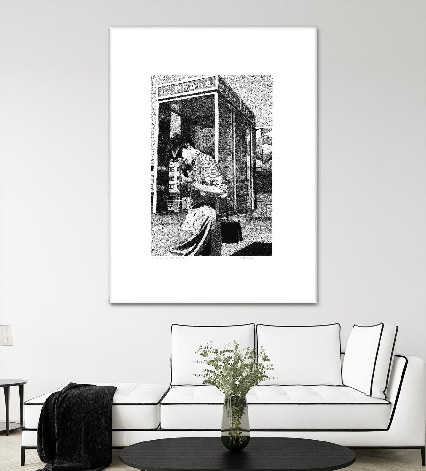 Receiver by Gill Alexander on GIANT ART - white men and women