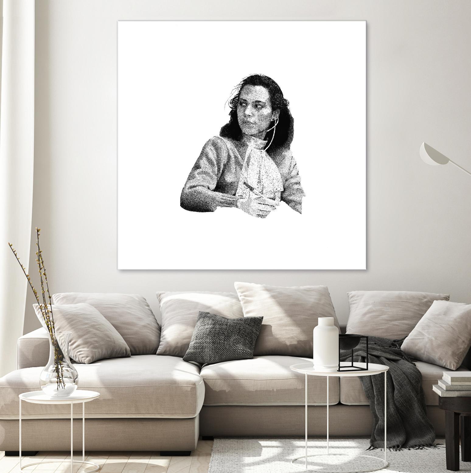 Reception by Gill Alexander on GIANT ART - white men and women