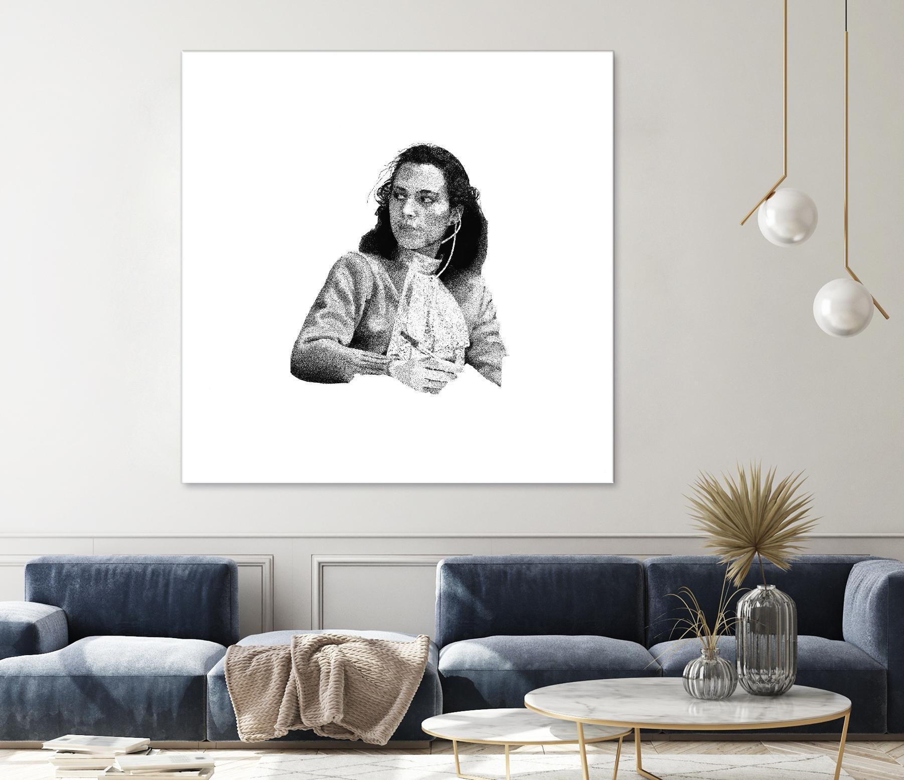 Reception by Gill Alexander on GIANT ART - white men and women