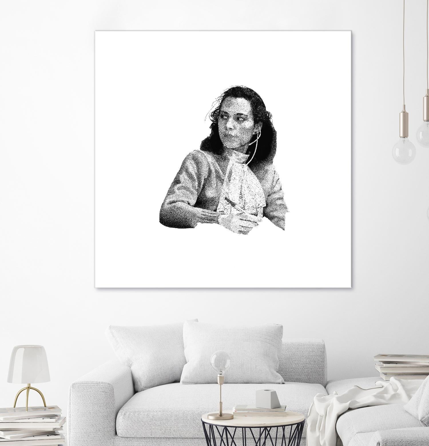 Reception by Gill Alexander on GIANT ART - white men and women