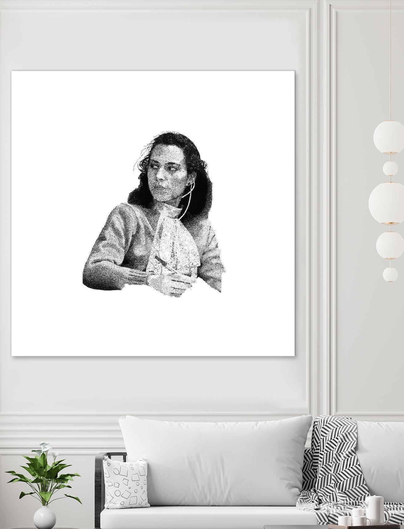 Reception by Gill Alexander on GIANT ART - white men and women