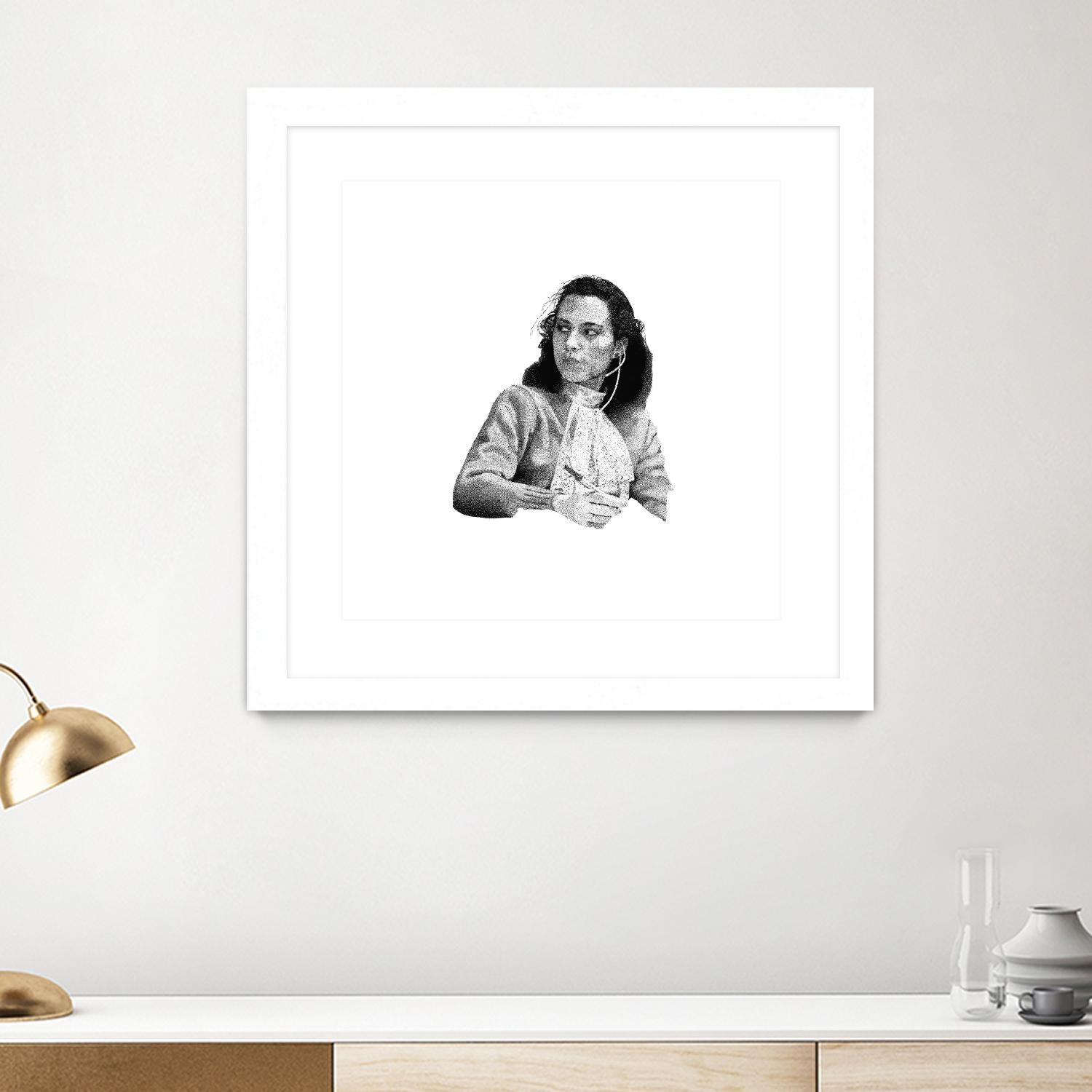 Reception by Gill Alexander on GIANT ART - white men and women