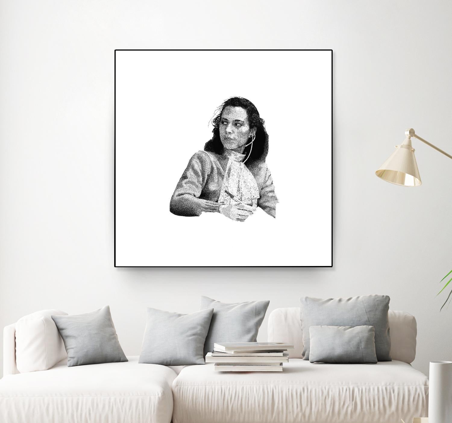 Reception by Gill Alexander on GIANT ART - white men and women