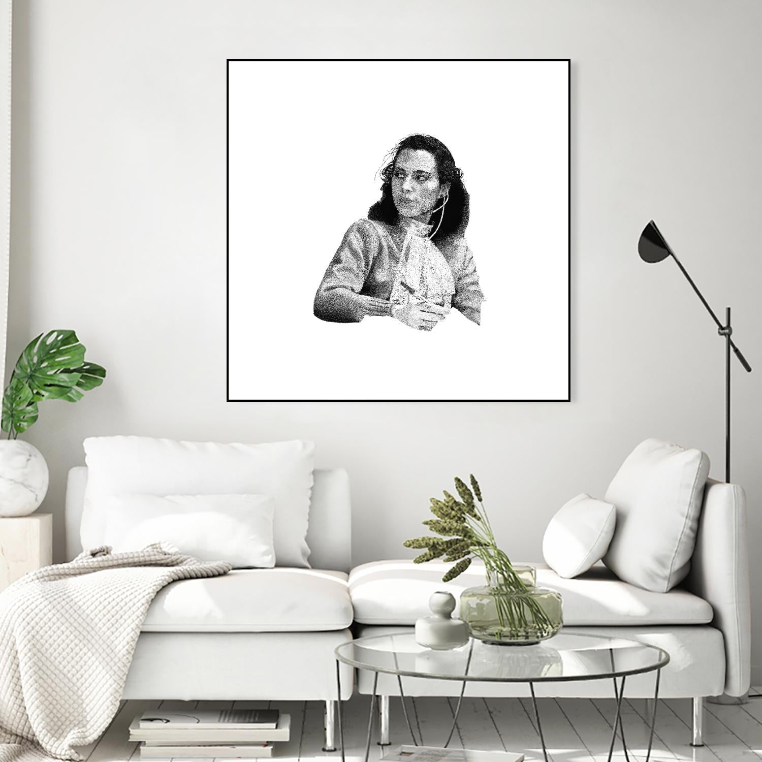 Reception by Gill Alexander on GIANT ART - white men and women