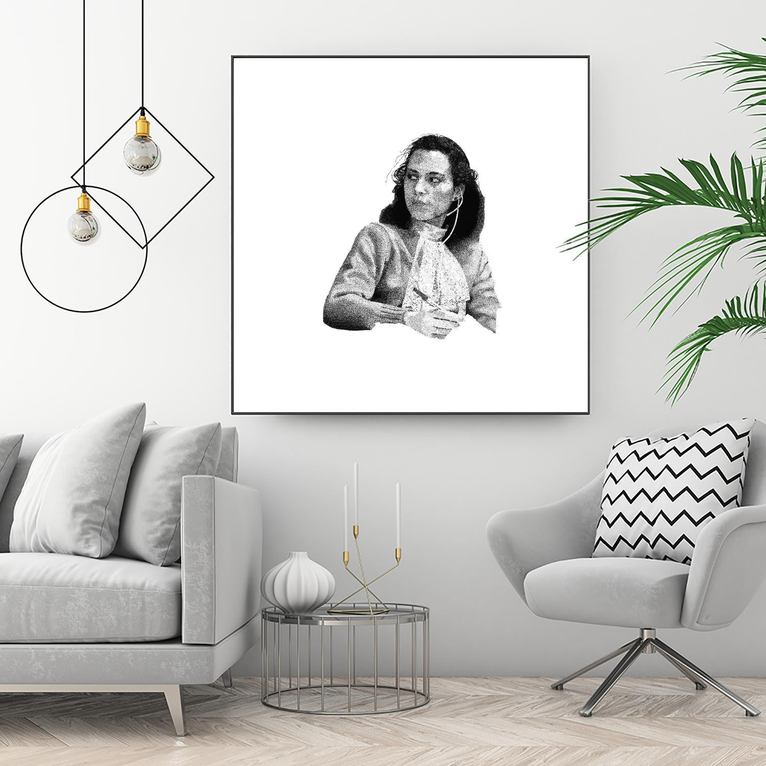 Reception by Gill Alexander on GIANT ART - white men and women