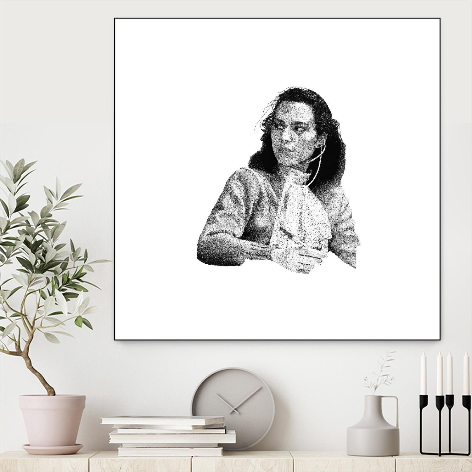 Reception by Gill Alexander on GIANT ART - white men and women