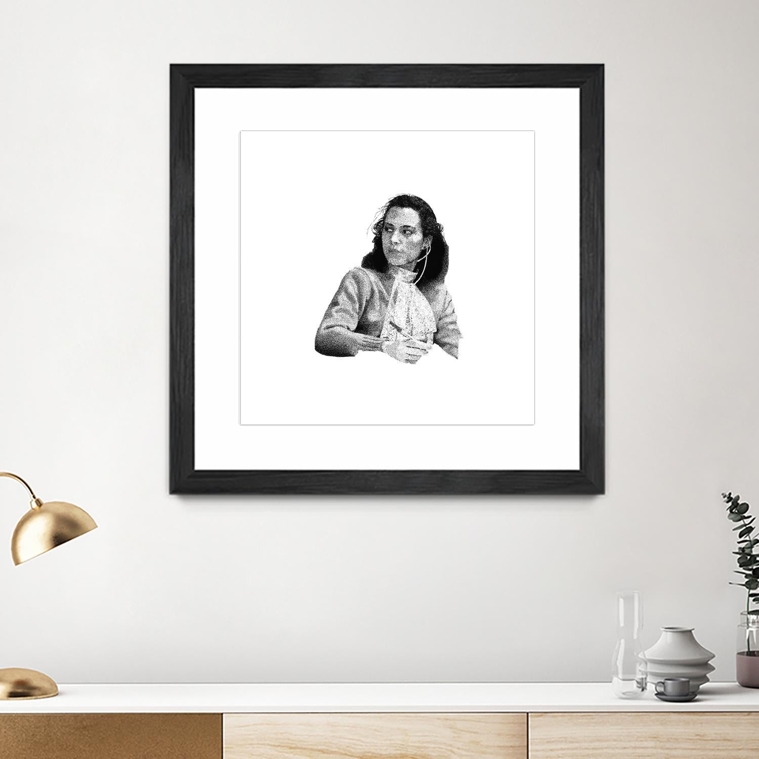 Reception by Gill Alexander on GIANT ART - white men and women