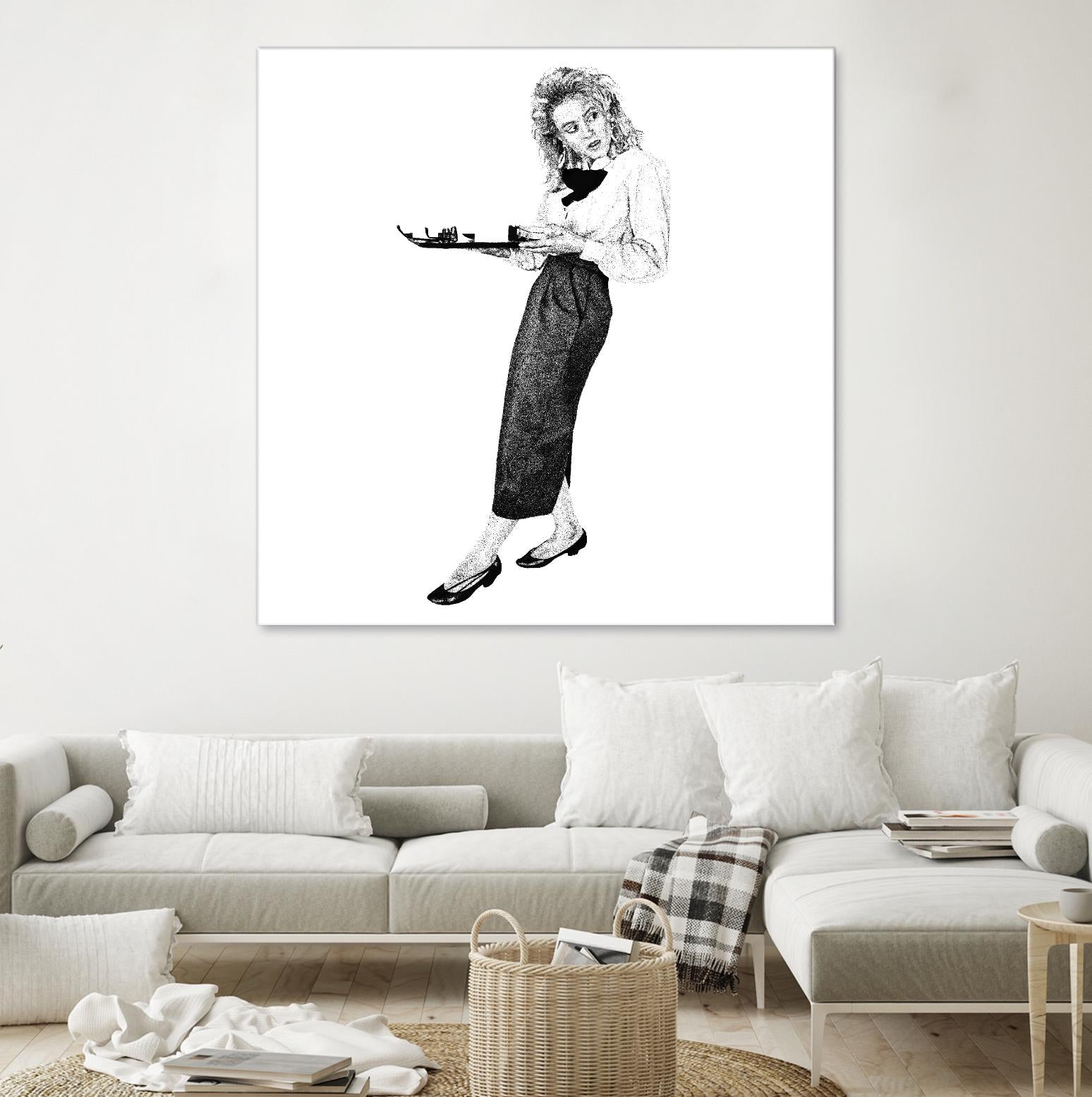 Burdens by Gill Alexander on GIANT ART - white men and women